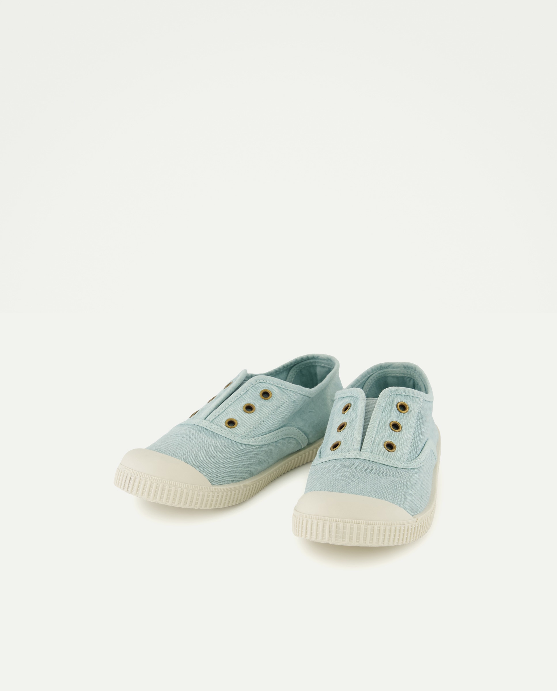 Lona infantil con puntera sin cordones Jabón-2