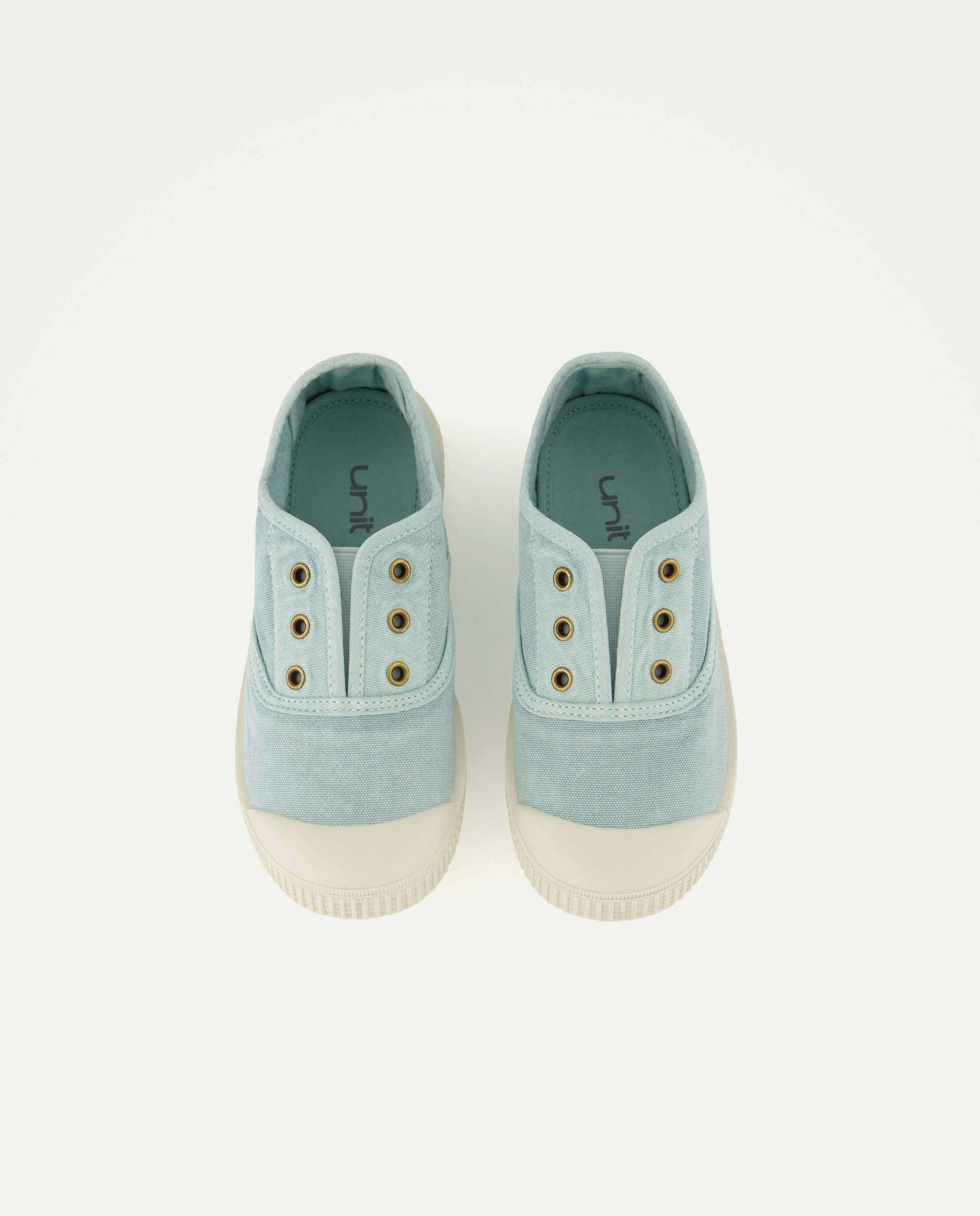 Lona infantil con puntera sin cordones Jabón-4