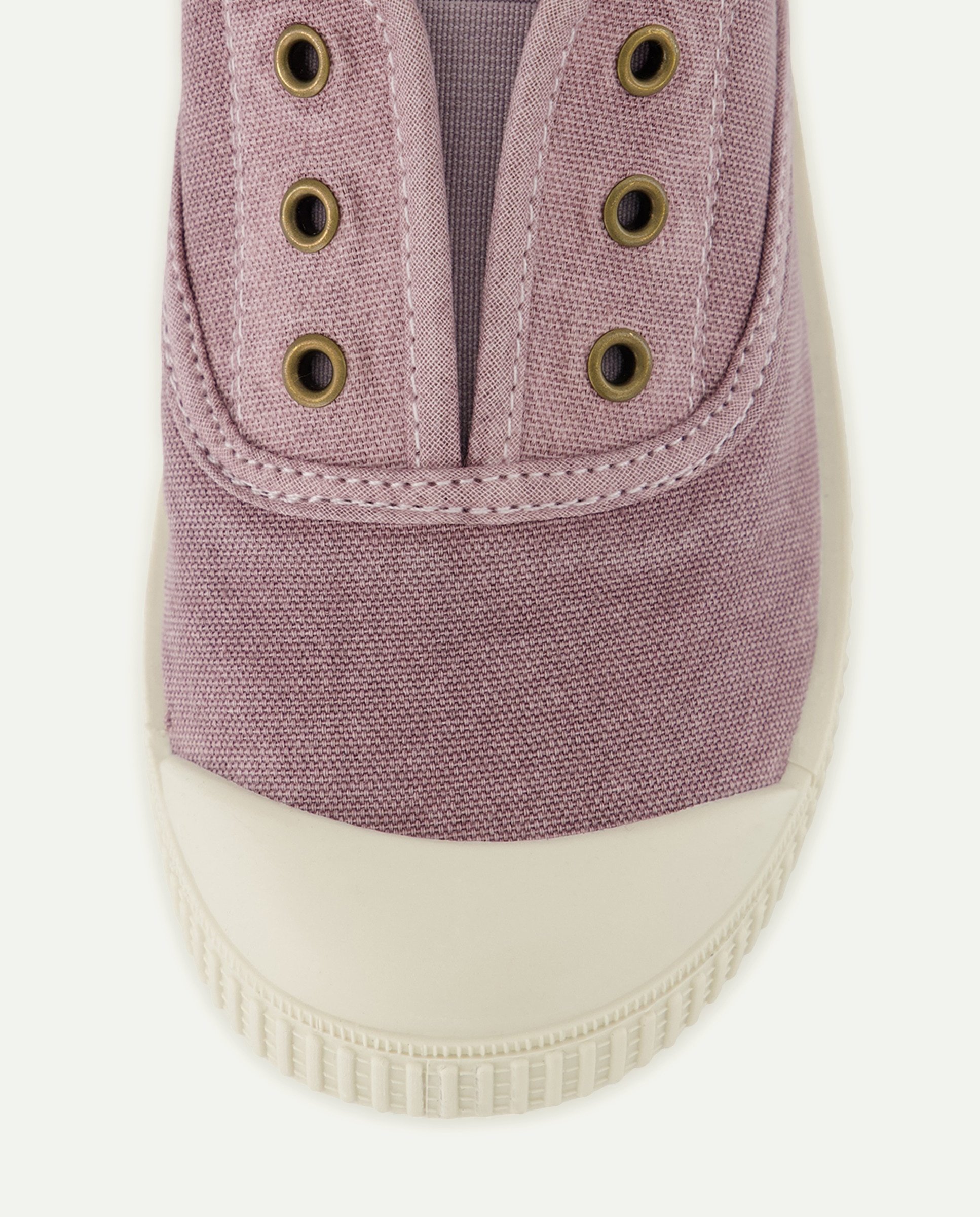 Lona infantil con puntera sin cordones 282 Malva-5