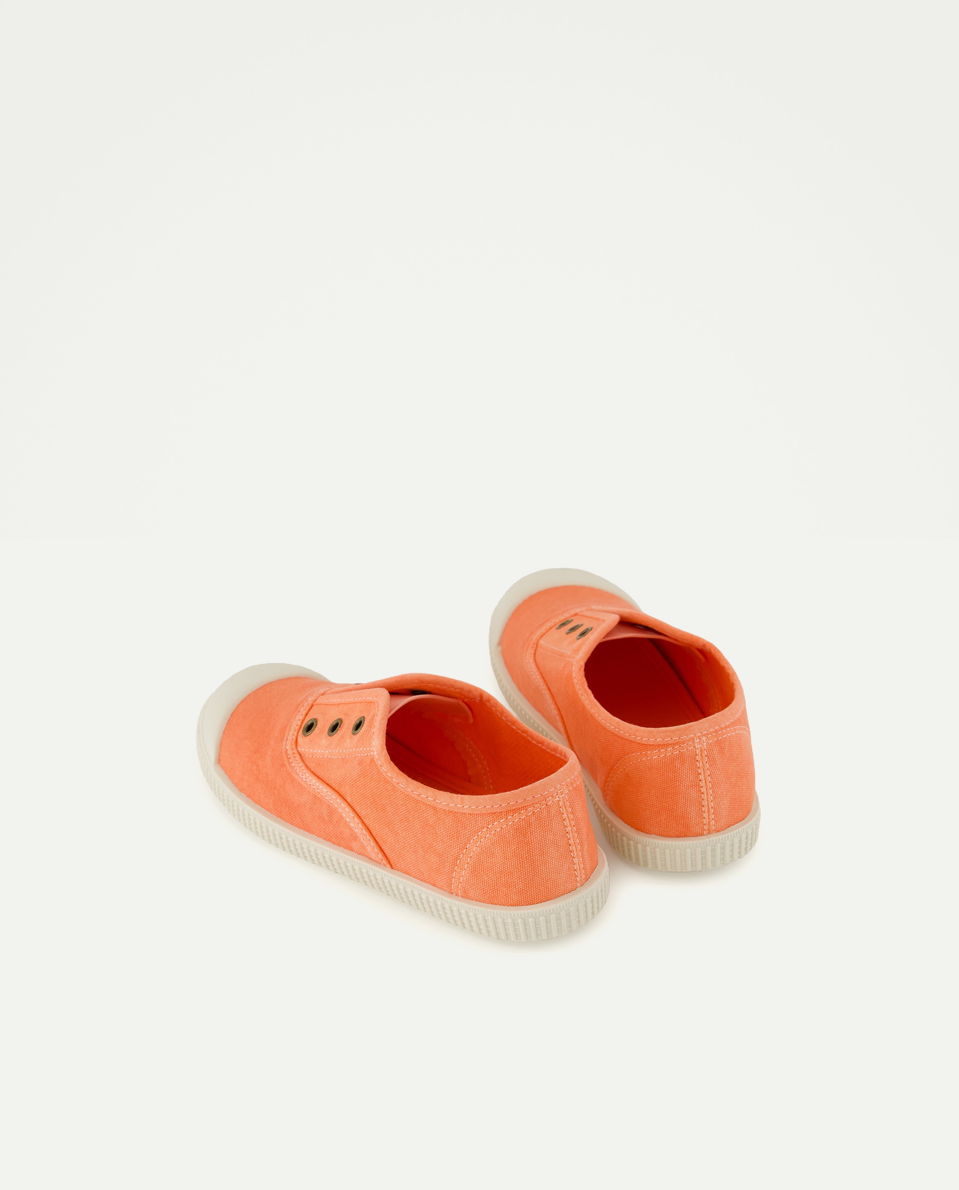Lona infantil con puntera sin cordones 630 Coral-3