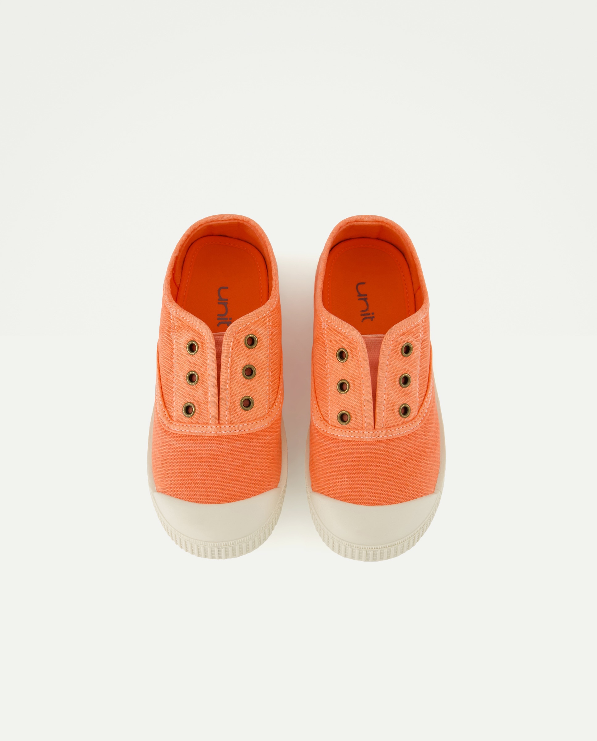 Lona infantil con puntera sin cordones 630 Coral-4