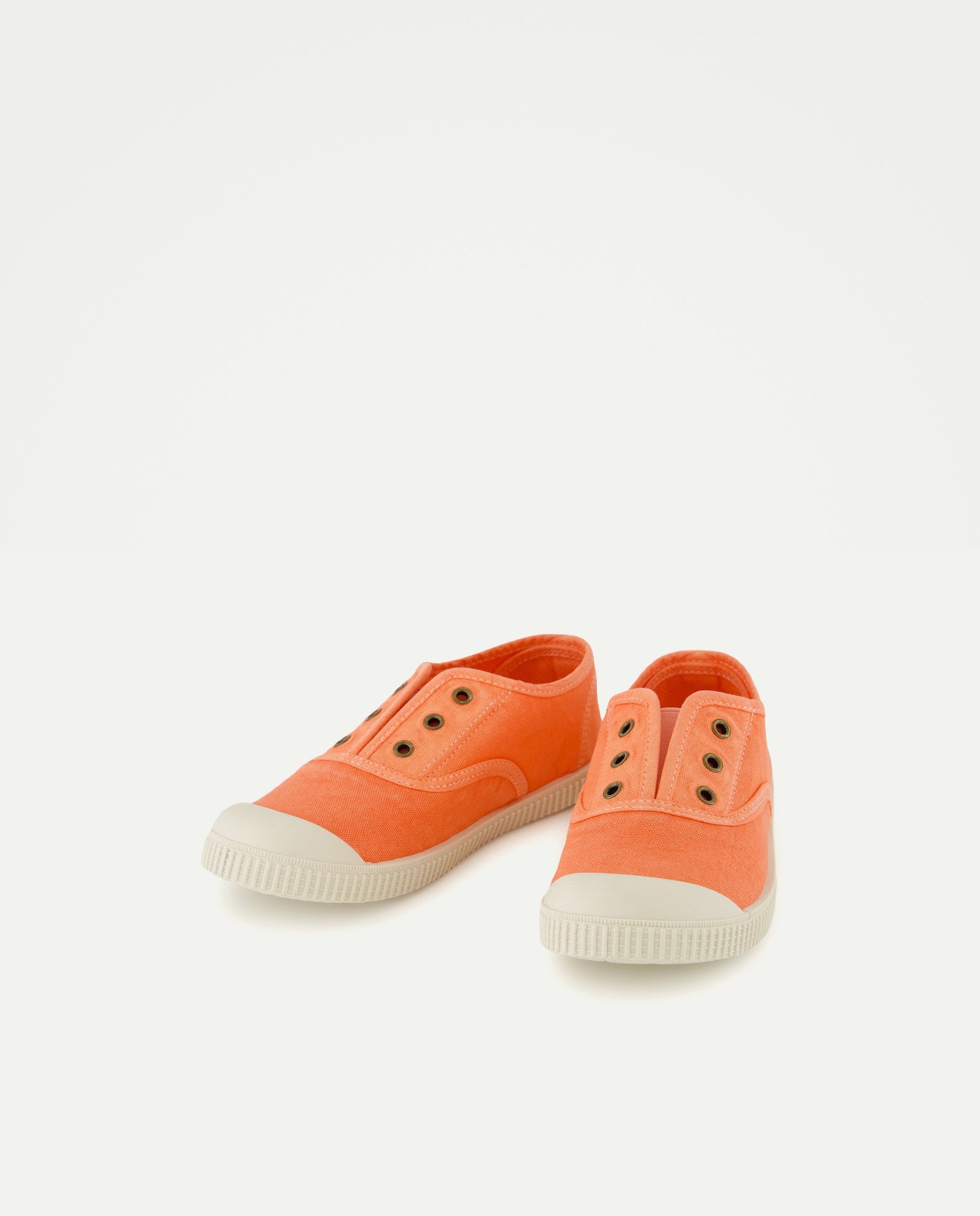 Lona infantil con puntera sin cordones 630 Coral-2