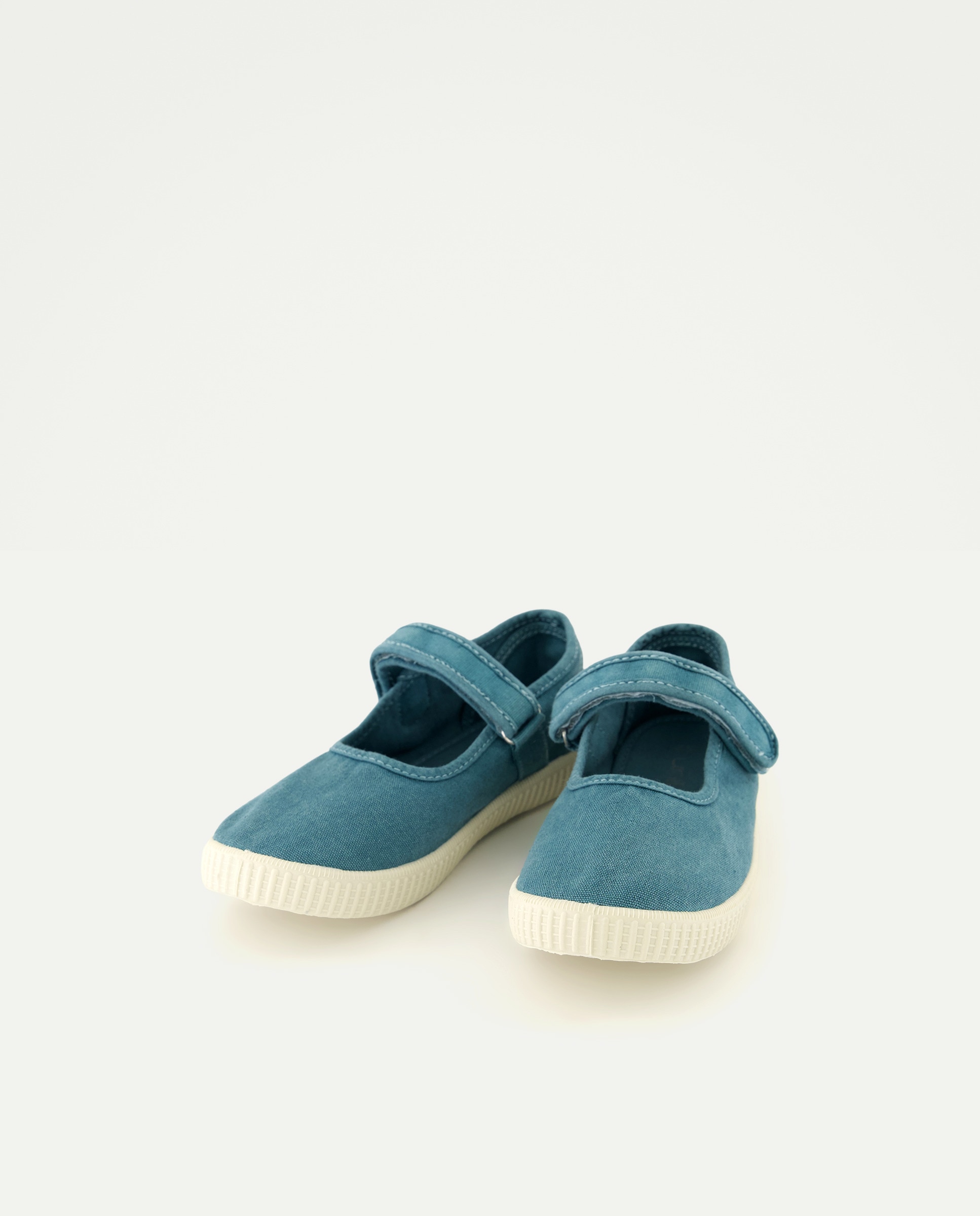 Lona infantil merceditas suela flexible Verde Pato-2
