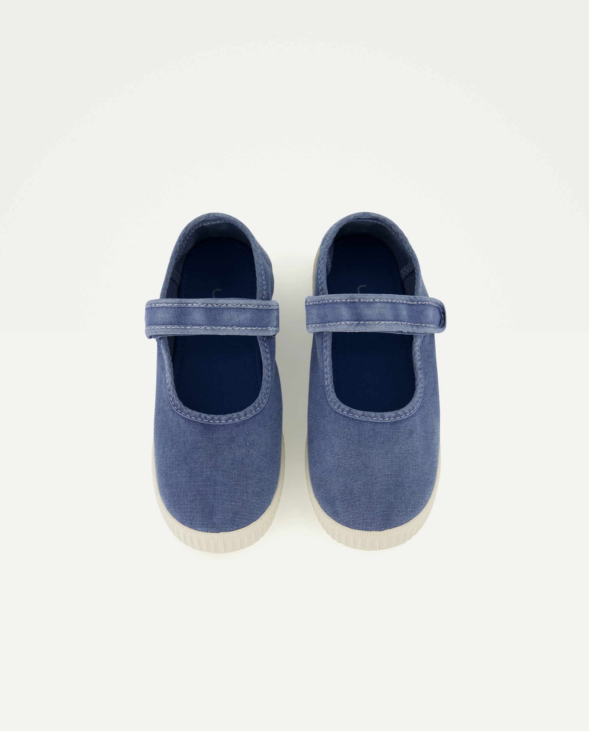 Lona infantil merceditas suela flexible 400 Azul-4