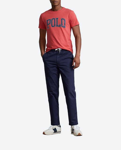 Imagen 0 de Pantalón chino de hombre con cintura elástica Regular fit