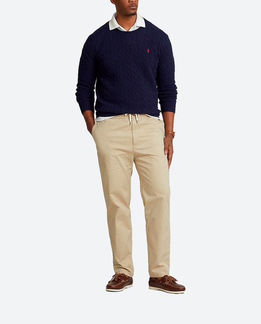 Imagen 0 de Pantalón chino de hombre con cintura elástica Regular fit