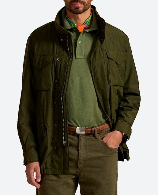 Imagen 0 de Cazadora de hombre resistente al agua tallas grandes