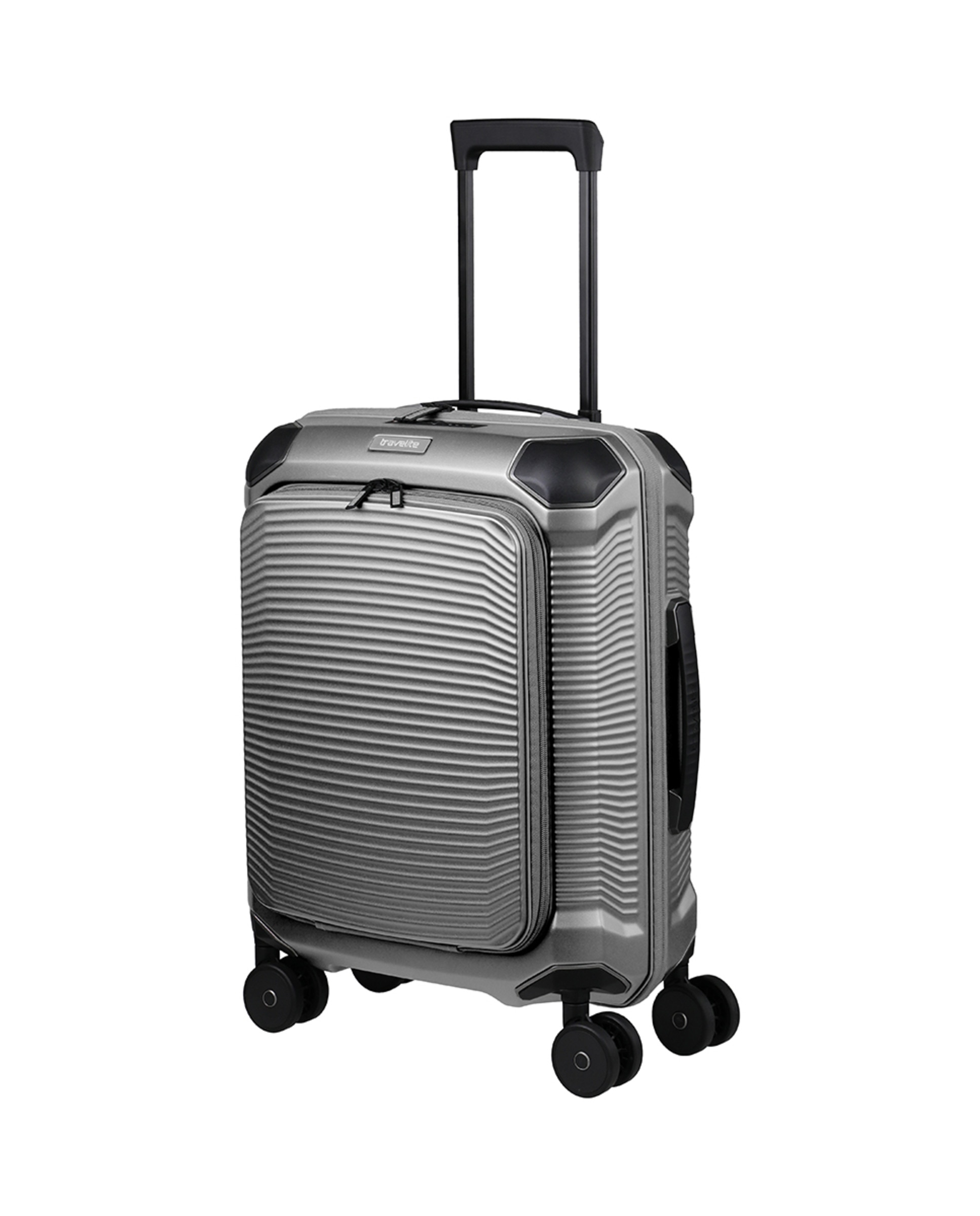 Maleta cabina fp policarbonato 40L - Travelite - Verde Plata-15