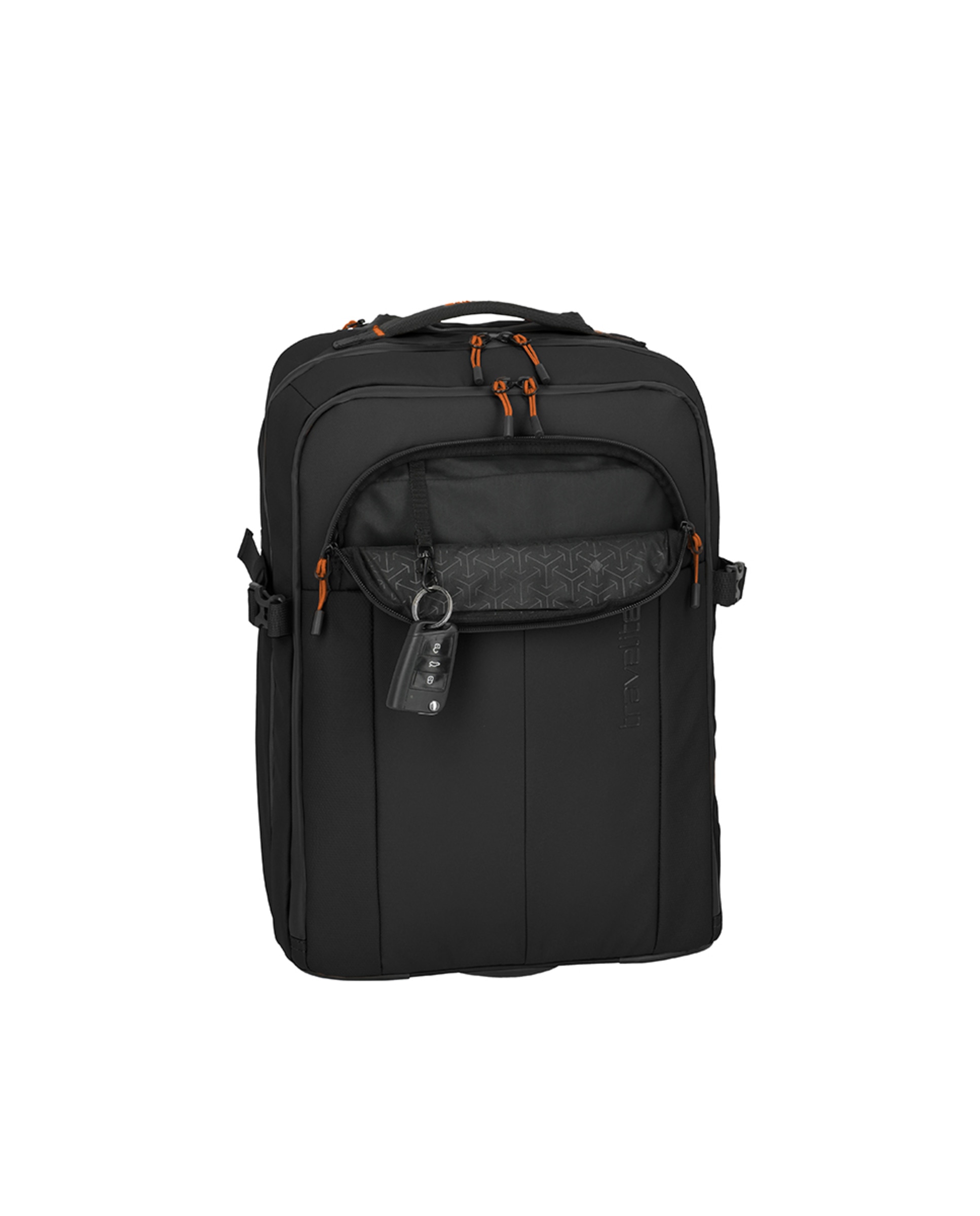 Imagen 4 de Trolley-mochila poliéster 27L - Travelite - Negro Negro