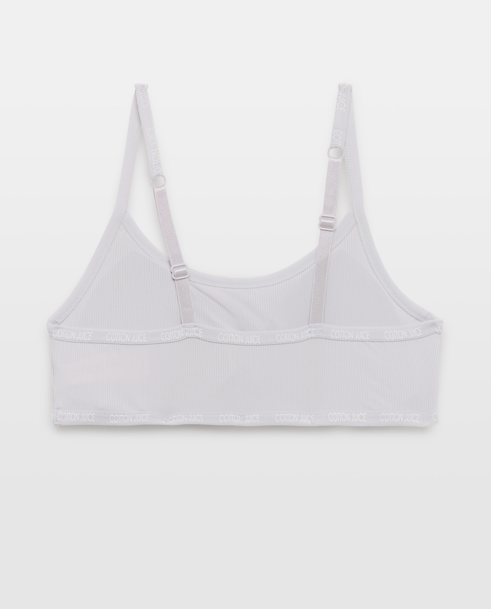 Pack de 2 Tops Lisos Canelados Cotton Juice Multicolor-2