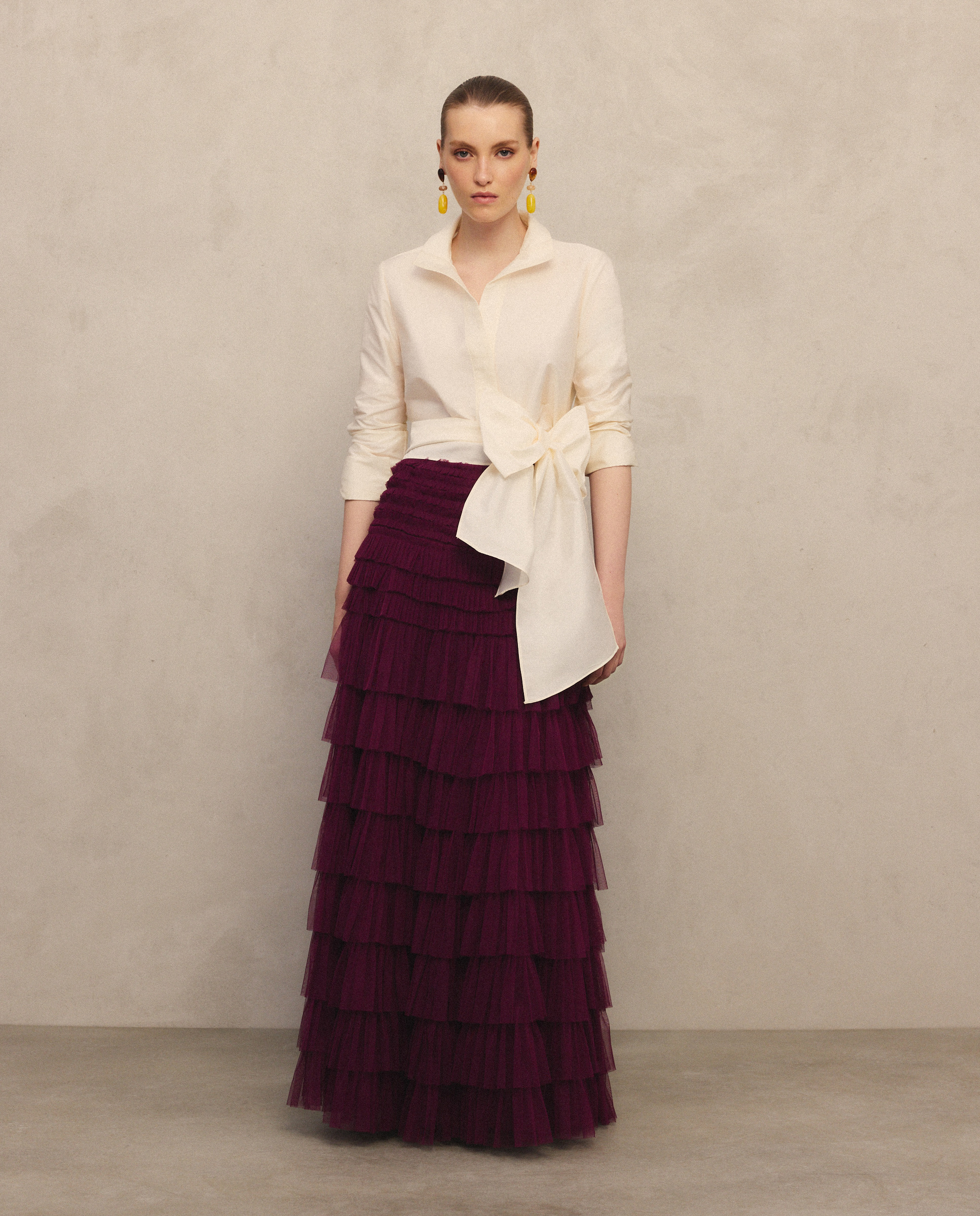 Imagem 0 de Saia midi de tule