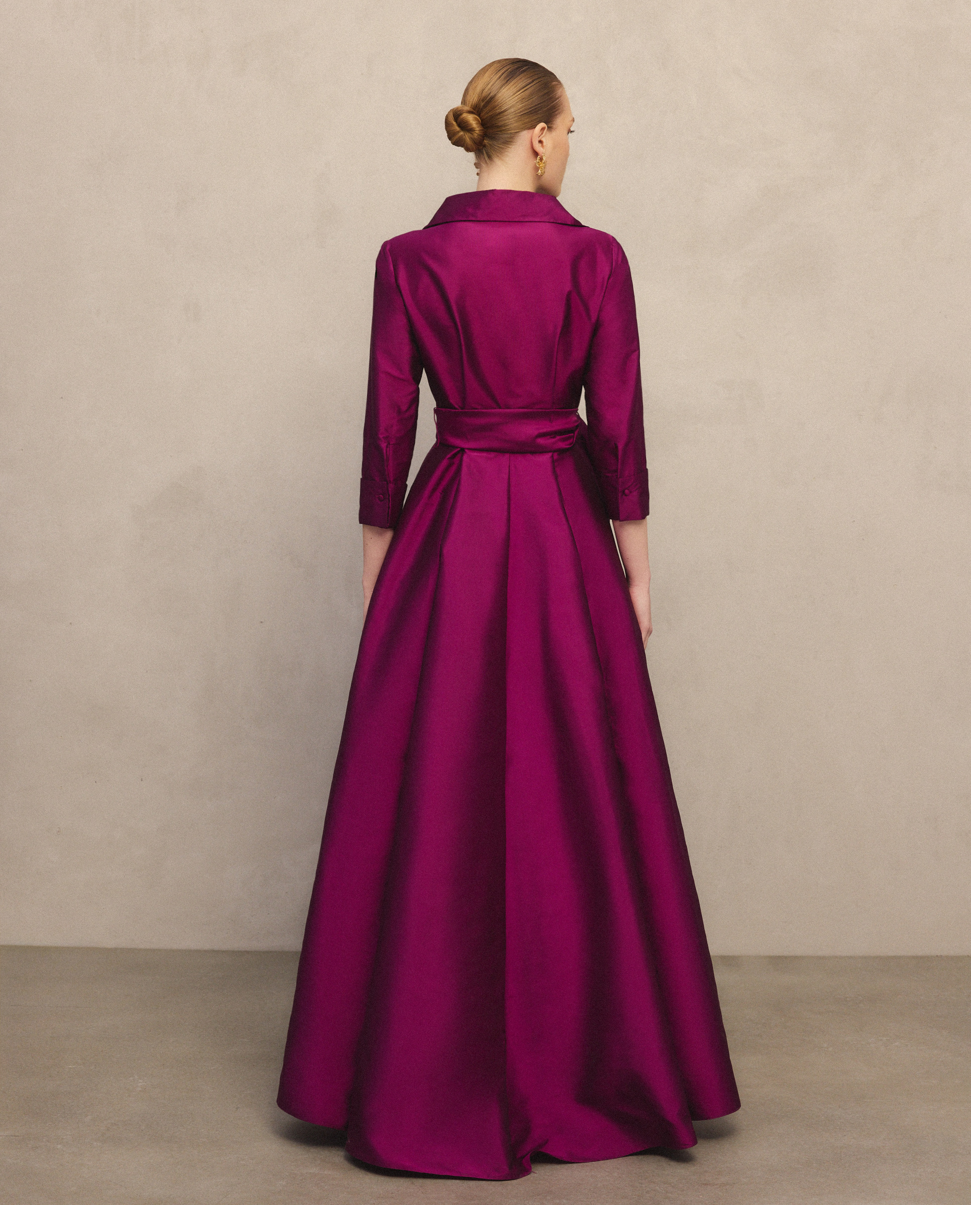 Vestido comprido sem mangas Buganvília-3