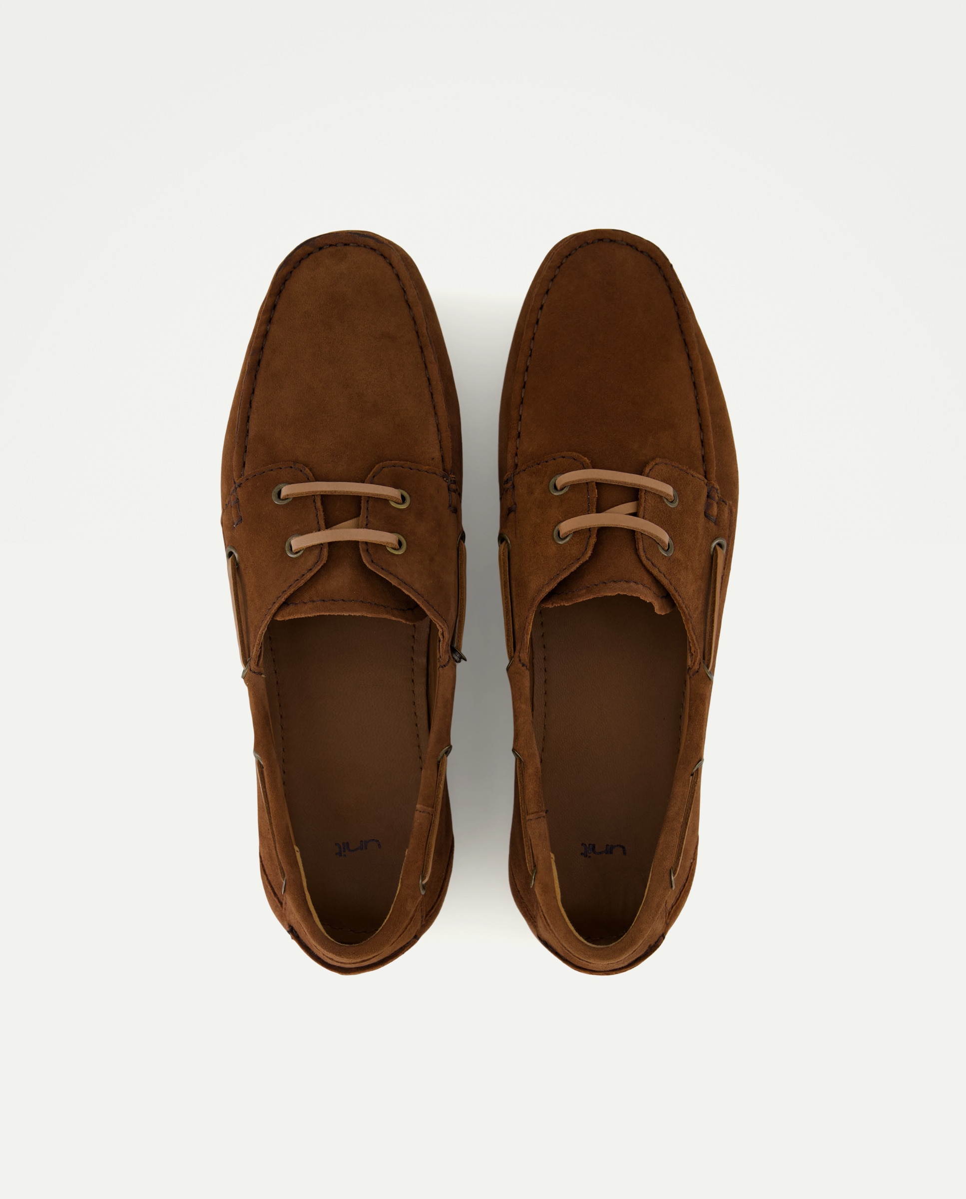 Náutico de hombre de nobuck con piso de goma 730 Camel-4