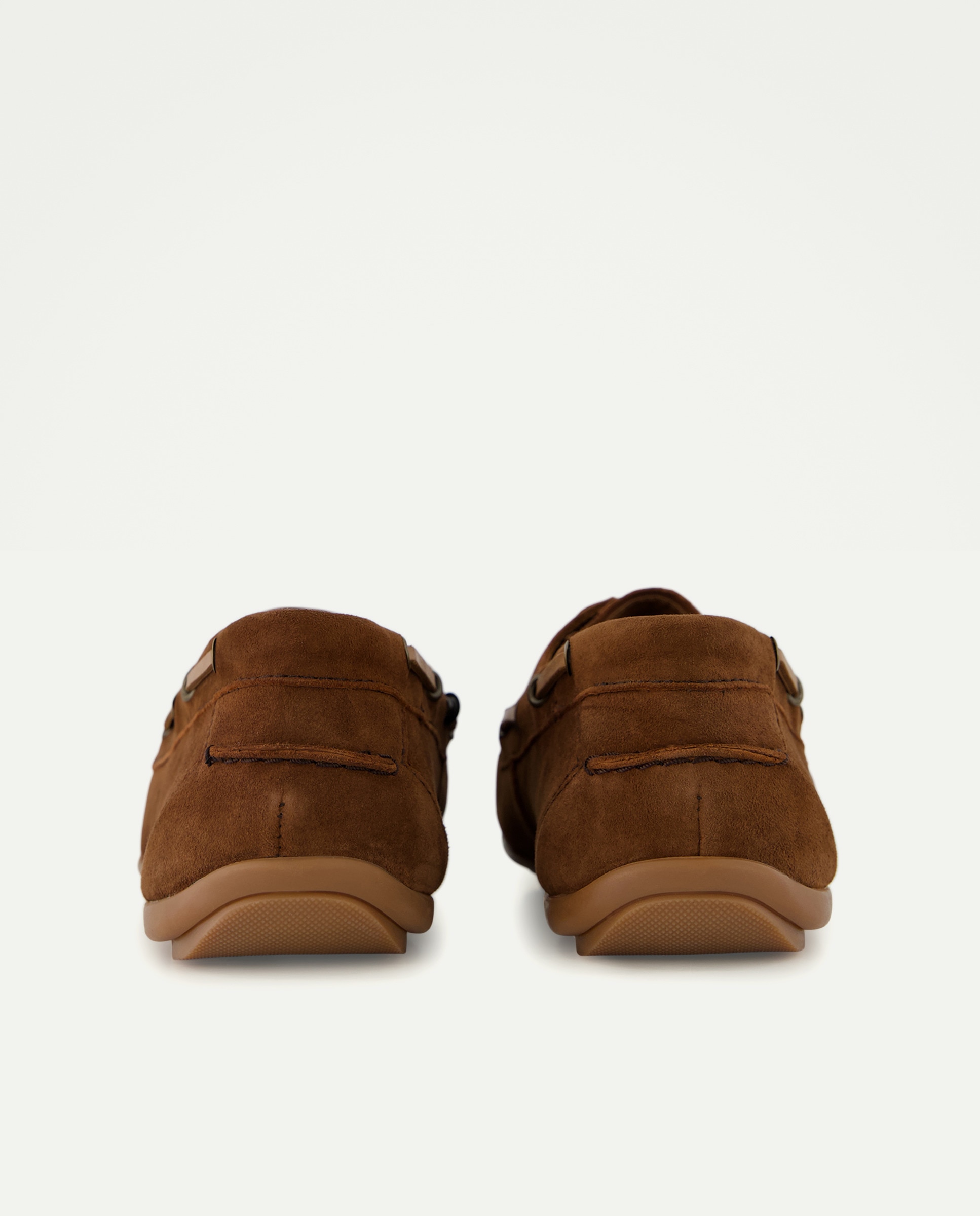 Náutico de hombre de nobuck con piso de goma 730 Camel-3