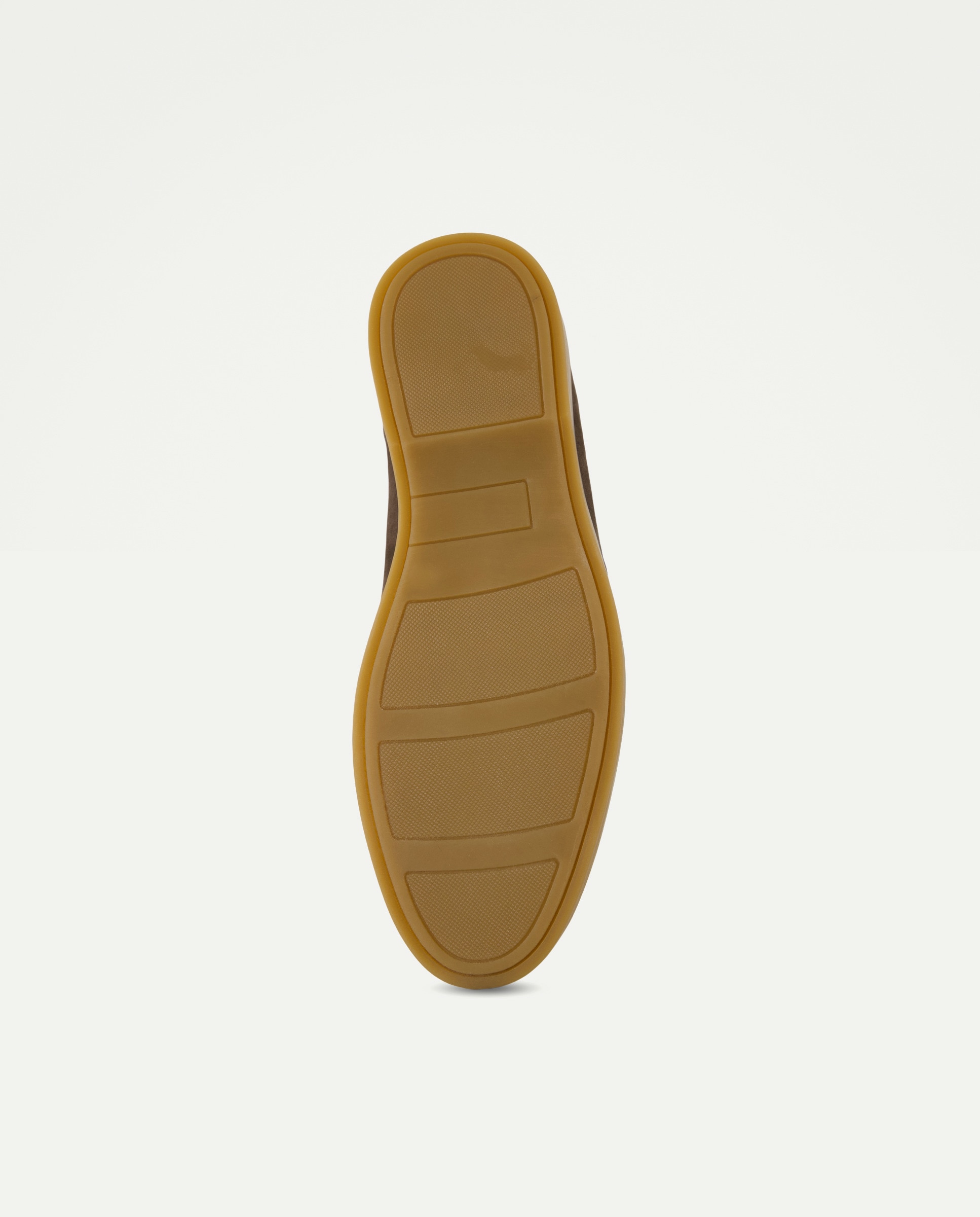 Mocasín antifaz de hombre de nobuck con piso de goma 700 Marrón-6