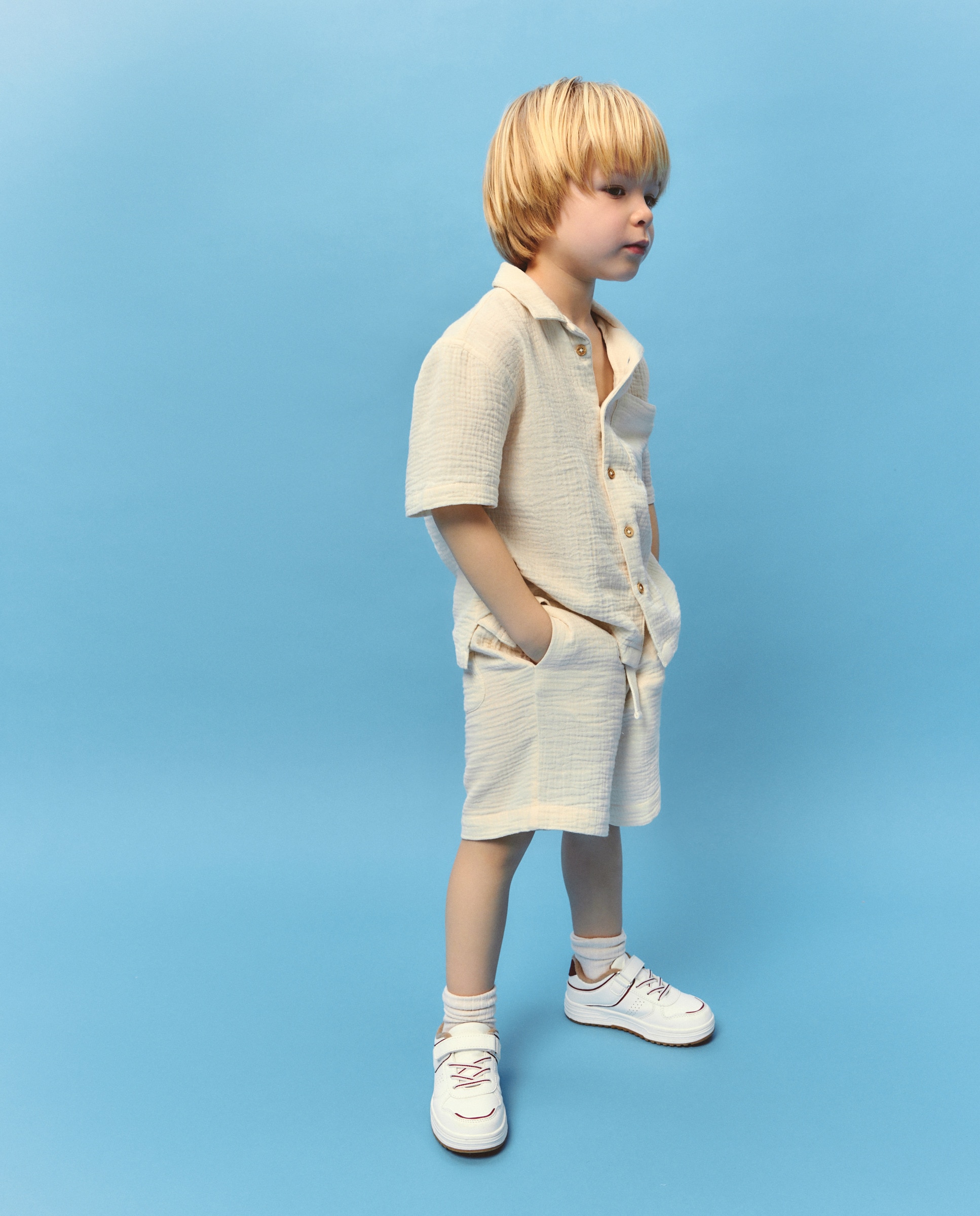 Bermudas Lisas 120 Cru-2