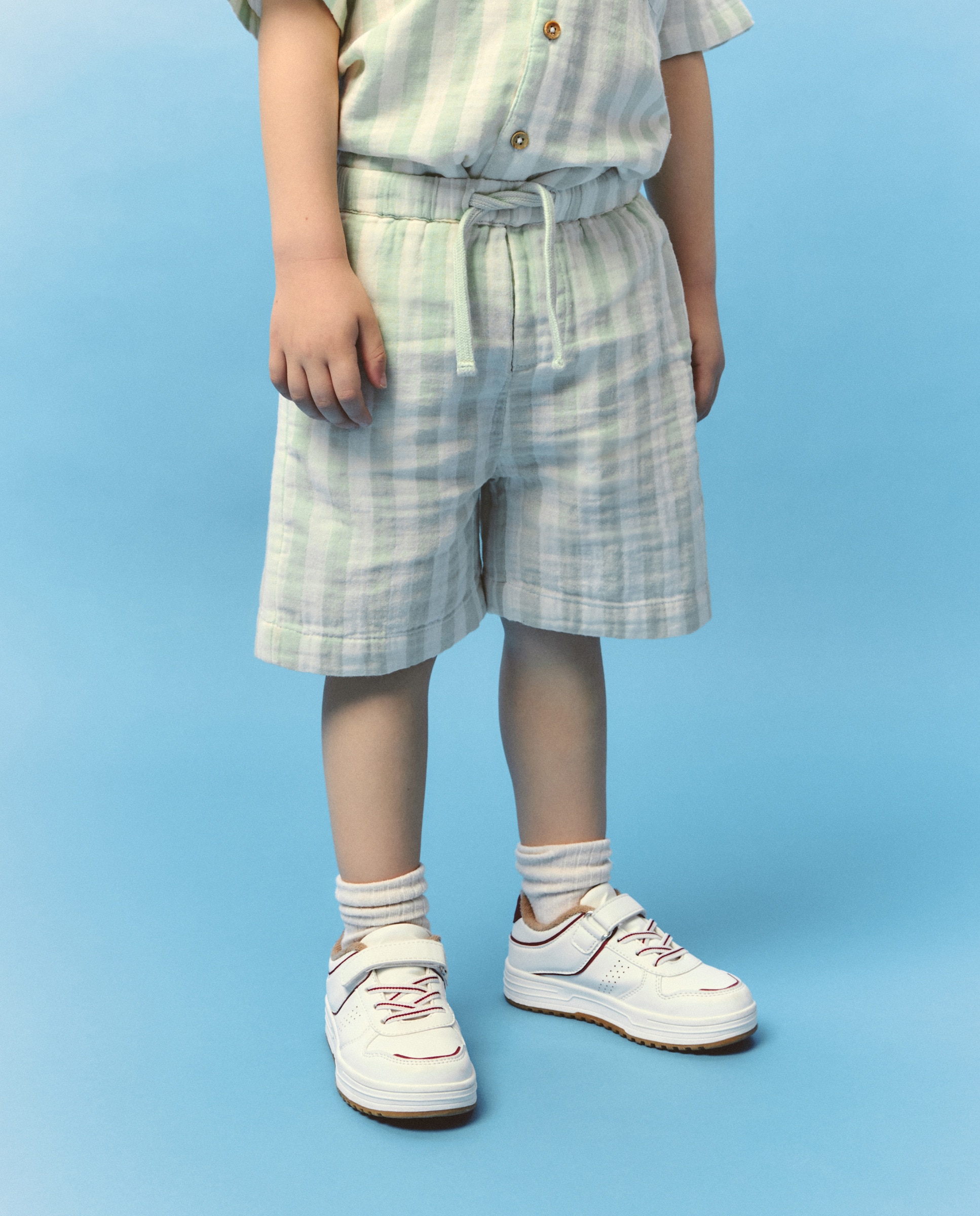 Bermudas às Riscas Verde-2