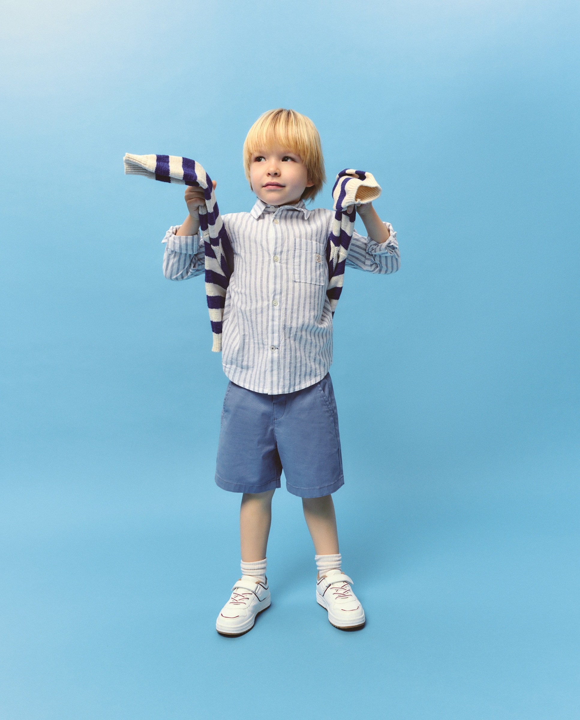 Bermudas chino Kids El Corte Inglés 400 Azul-1