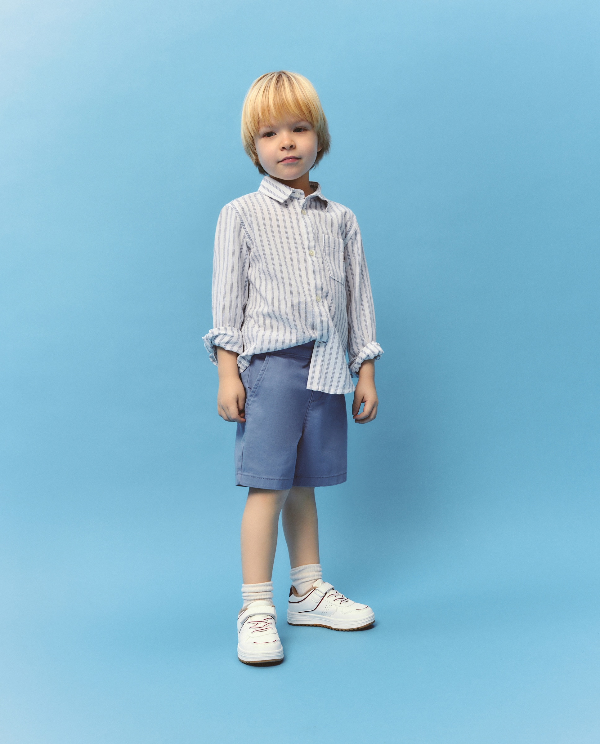 Bermudas chino Kids El Corte Inglés 400 Azul-2
