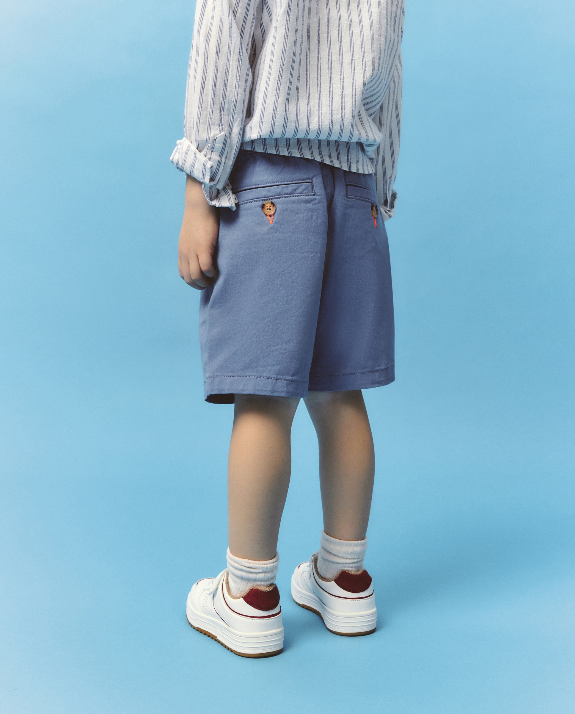 Bermudas chino Kids El Corte Inglés 400 Azul-3