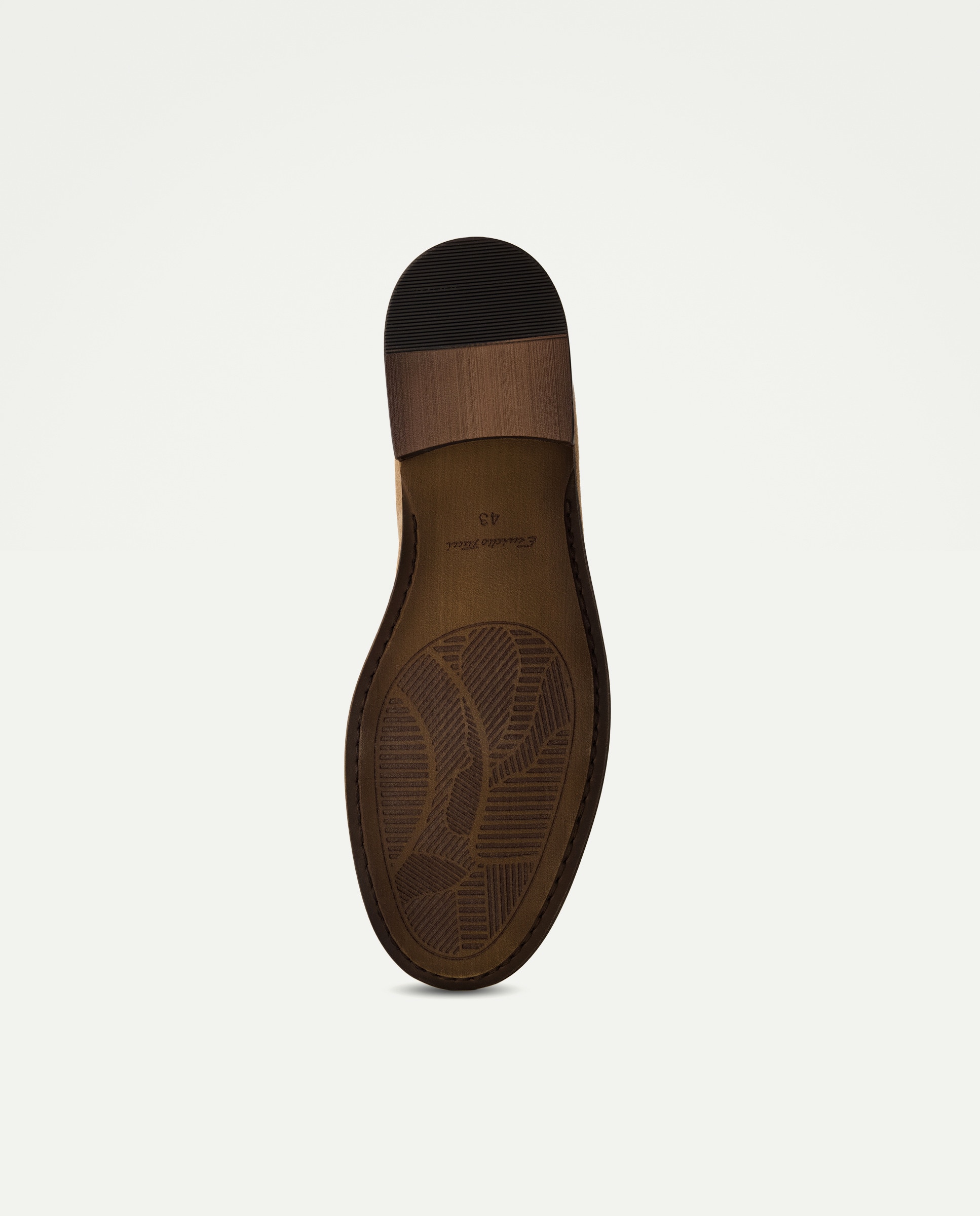 Mocassins de Camurça com Sola de Borracha Visom-Escuro-6