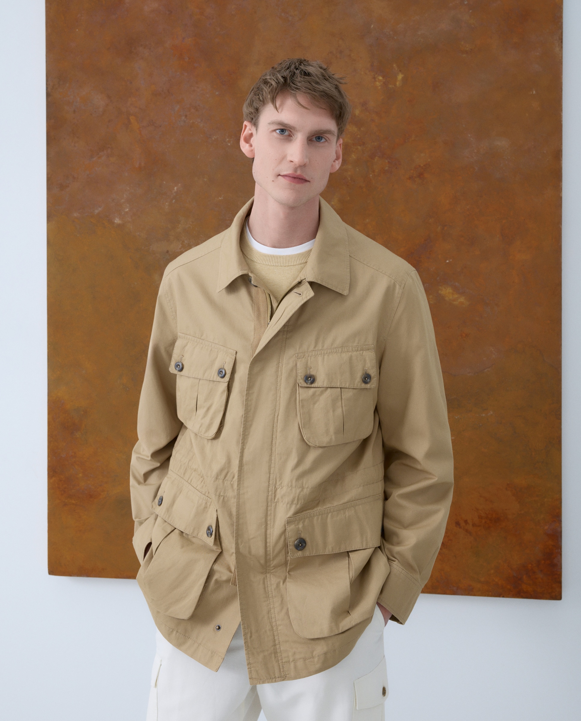 Imagem 0 de Casaco Safari de Algodão