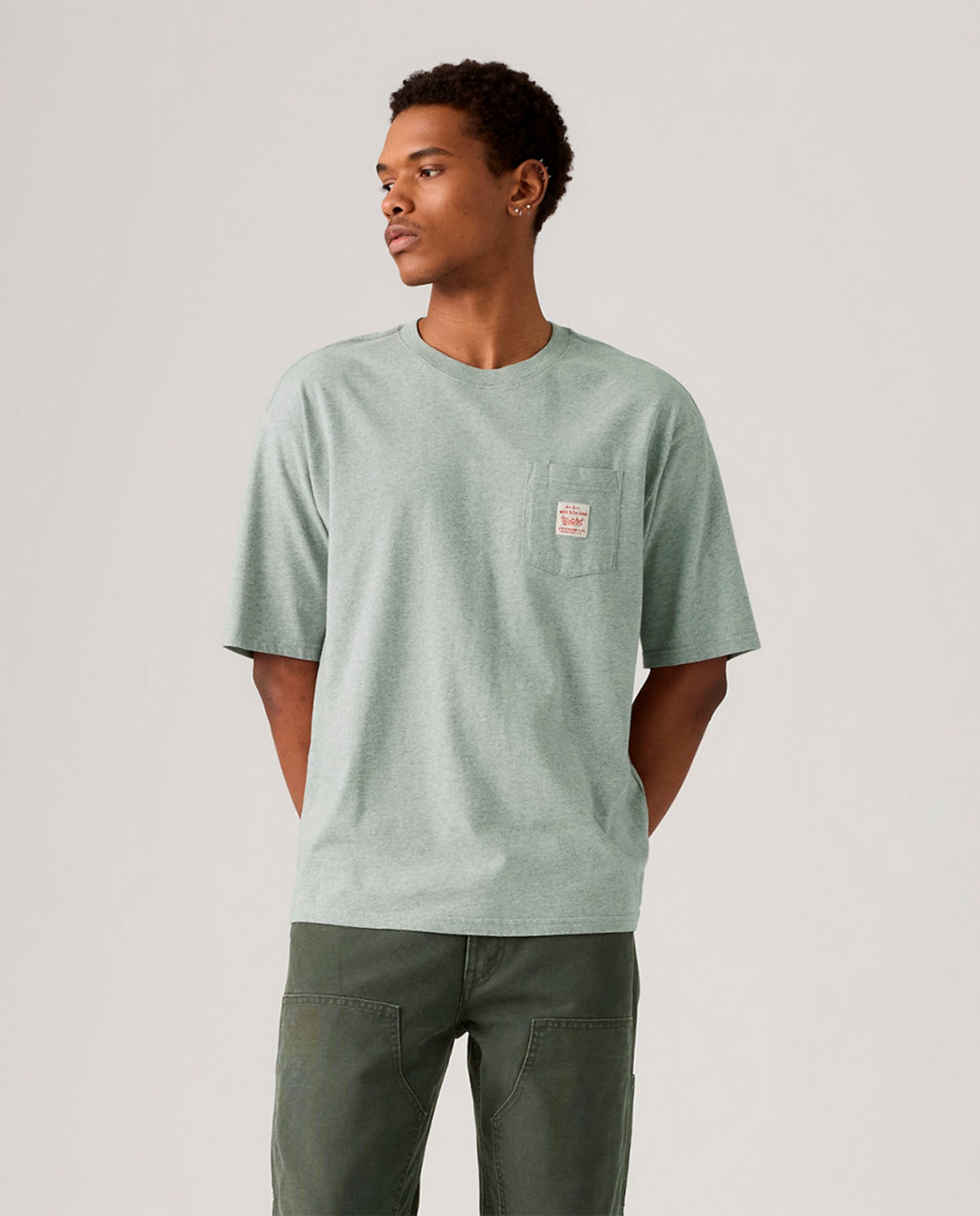 Imagem 0 de T-shirt de Manga Curta com Decote Redondo