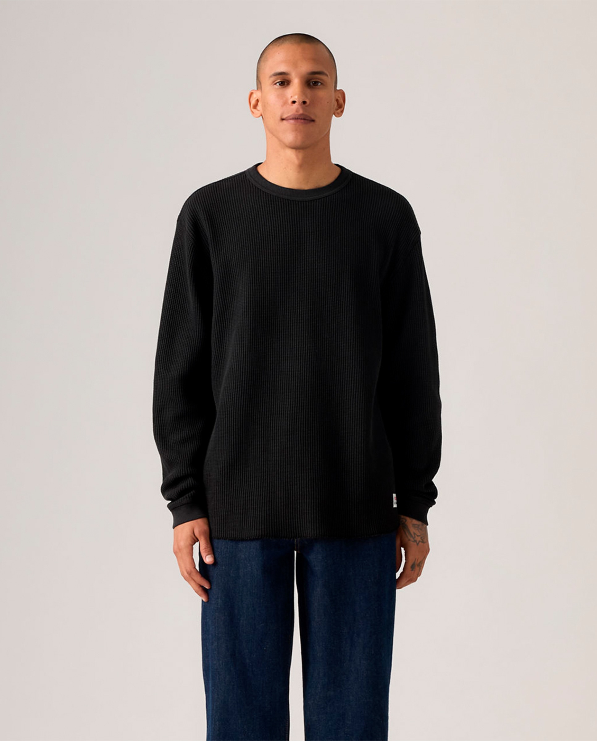 Imagem 0 de Camisola de Manga Comprida com Gola Redonda