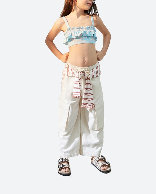 Imagen 0 de Bikini de niña con flores