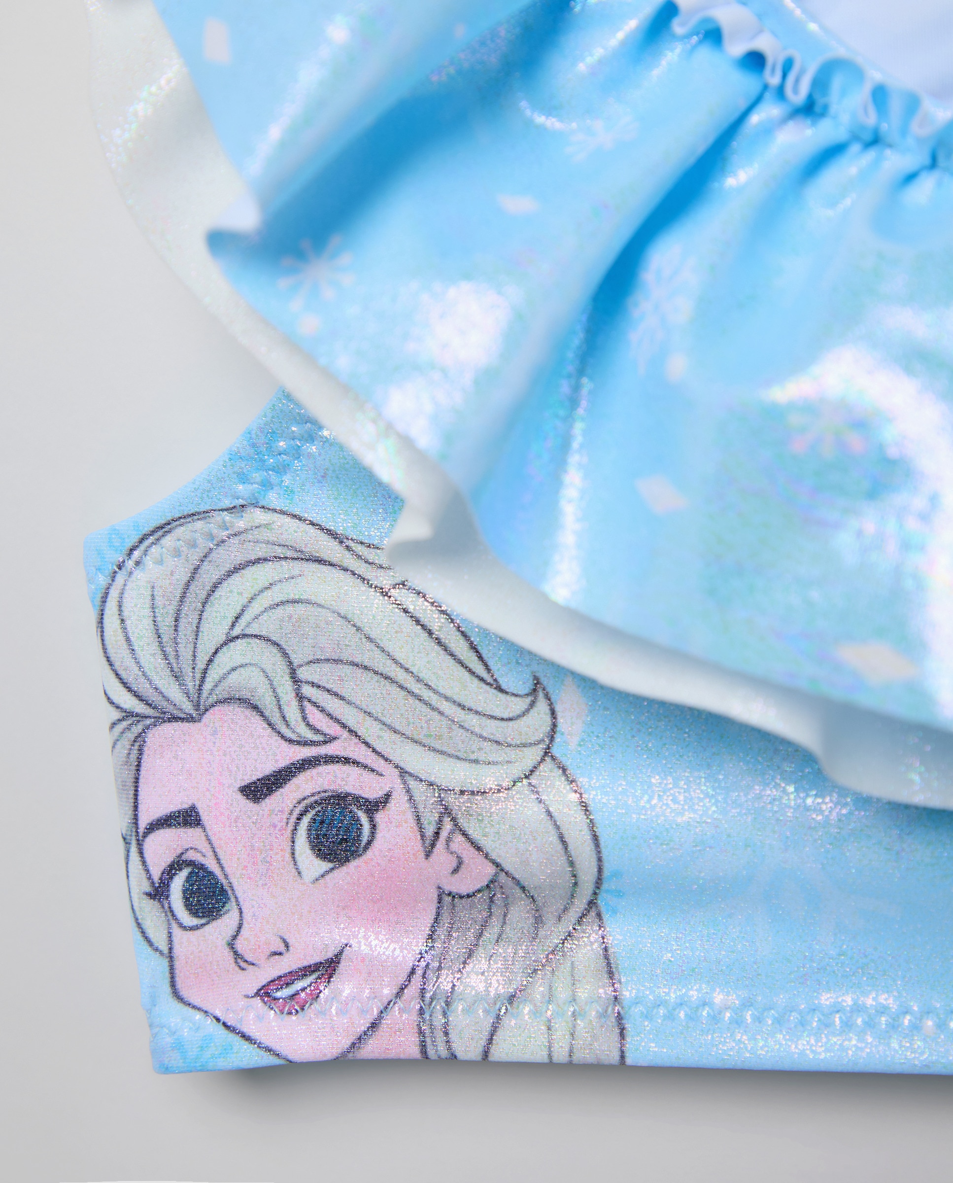 Biquíni de Poliéster com Estampado Azul-5