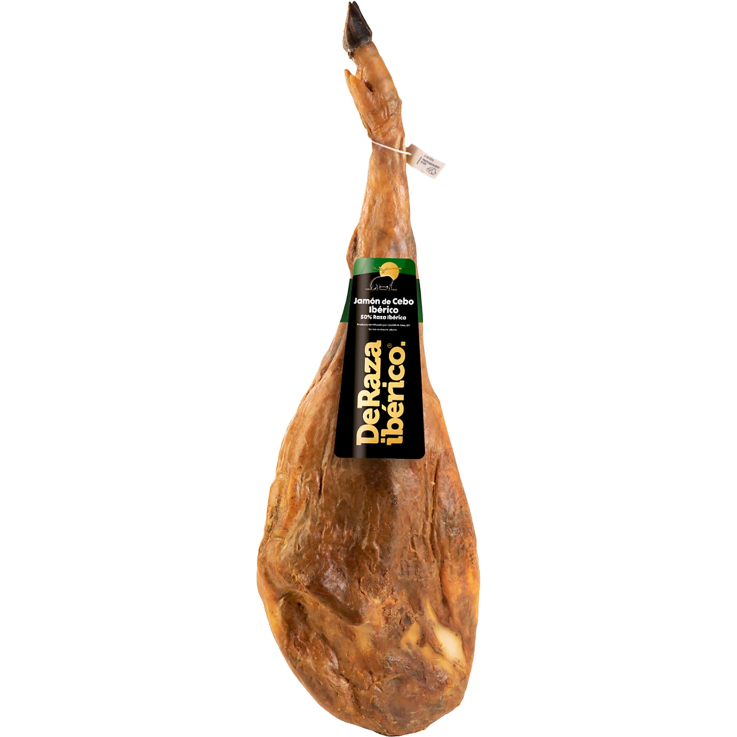 Jamón de cebo ibérico 50% raza ibérica pieza 8 kg