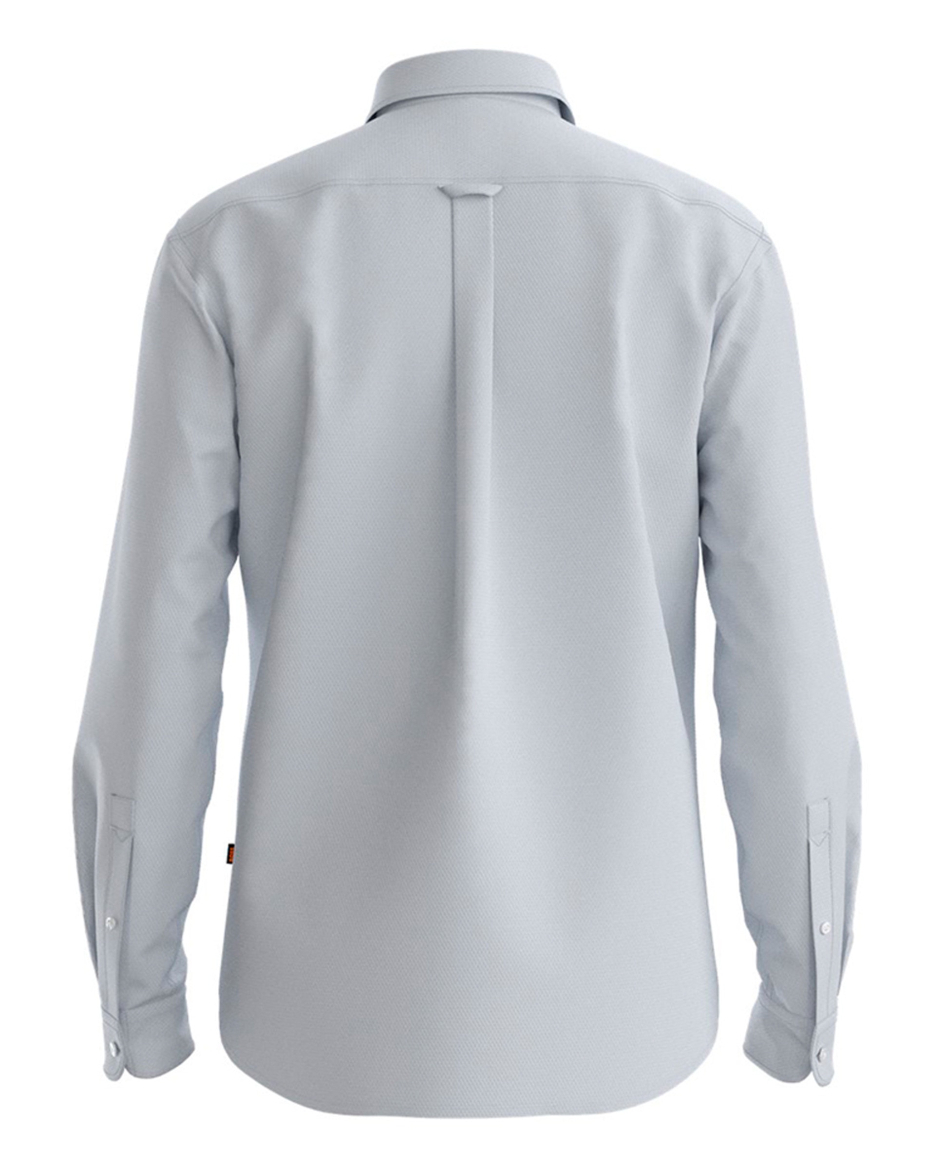 Camisa de Manga Comprida Cinzento-claro-2