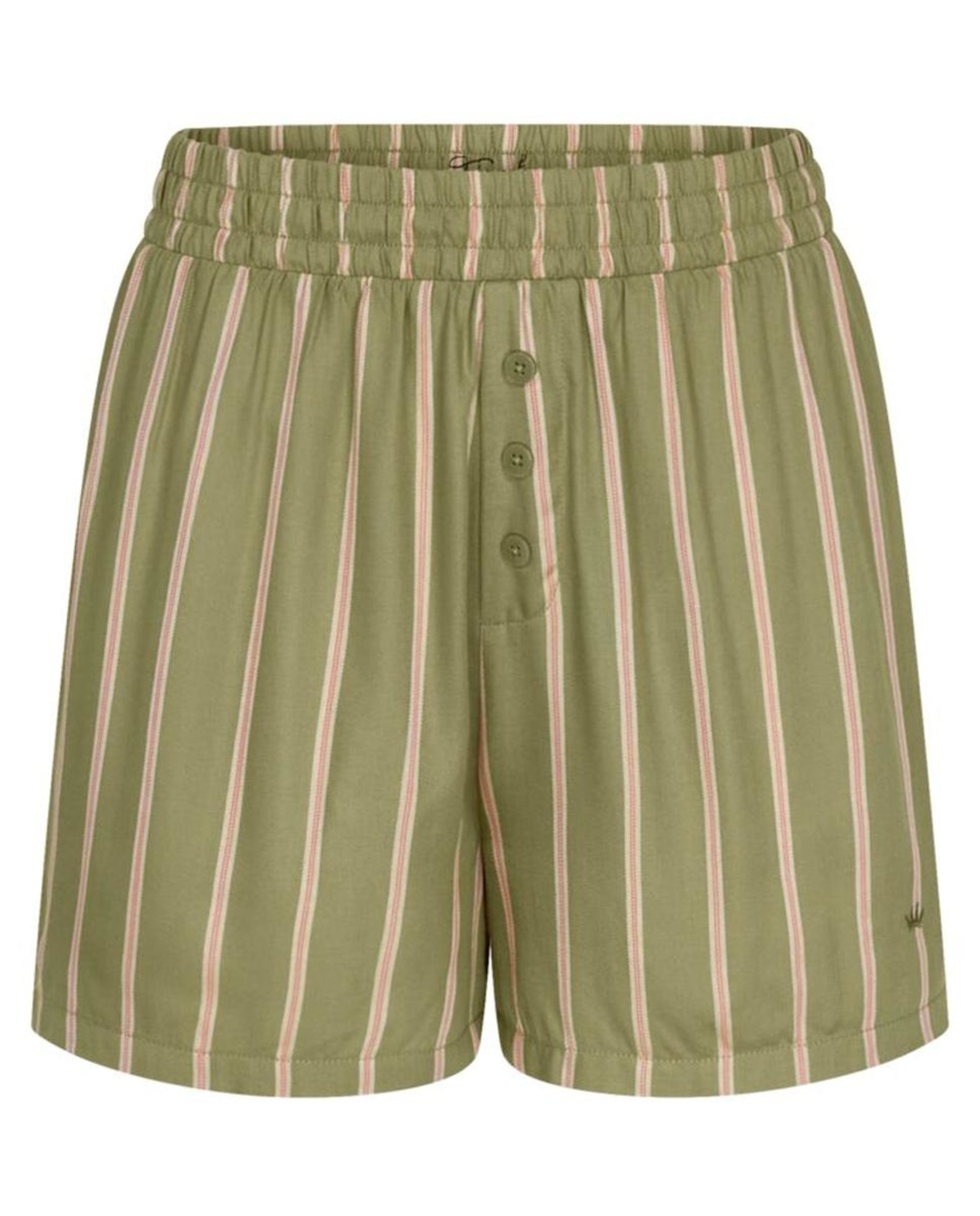 Calções 100% Viscose Verde-4