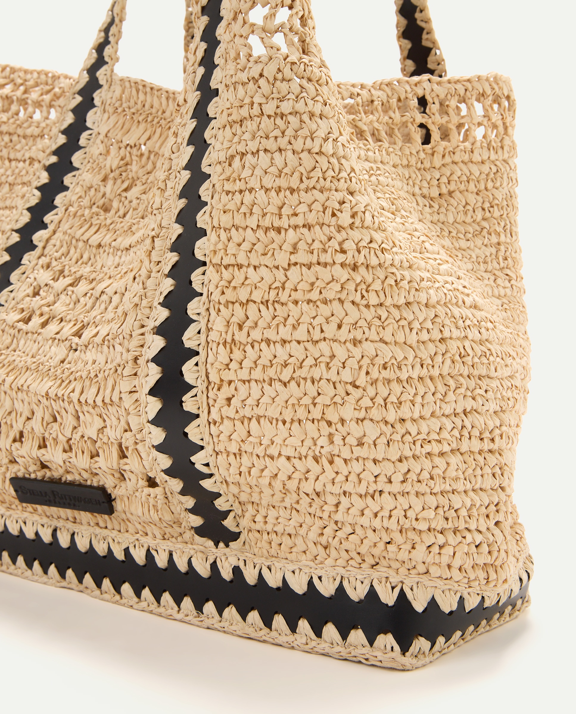 Mala Shopper com Detalhe em Contraste 120 Cru-3