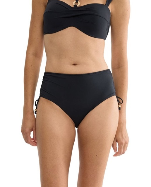 Imagem 0 de Cueca de Biquíni de Cobertura Alta com Ajuste Lateral