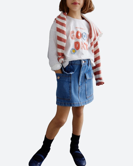 Imagen 0 de Falda demin de niña