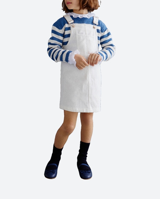 Imagen 0 de Pichi vaquero de niña en color liso