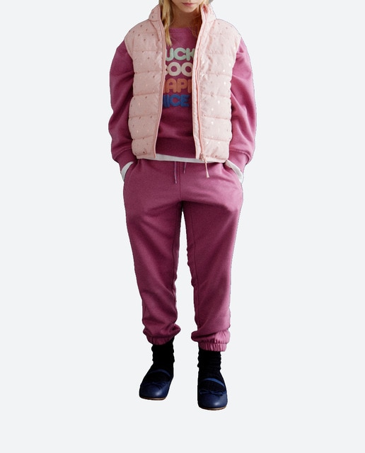 Imagen 0 de Chaleco básico de niña con bolsa