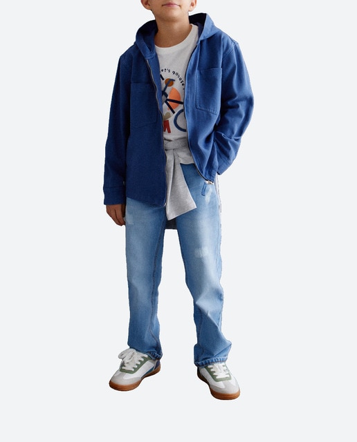 Imagen 0 de Sobrecamisa de manga larga de niño