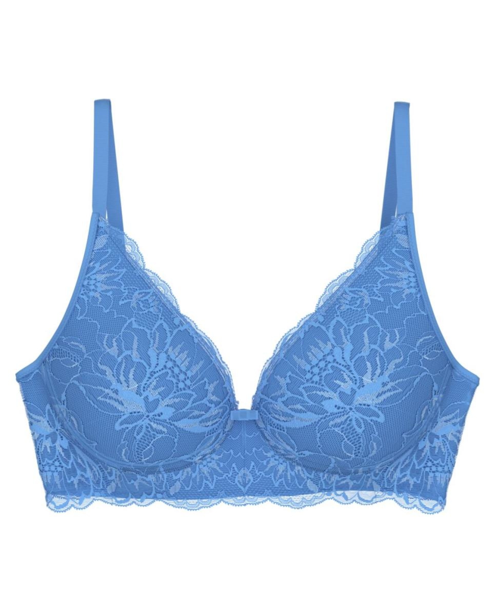 Soutien Bralette sem Aro Azul-4