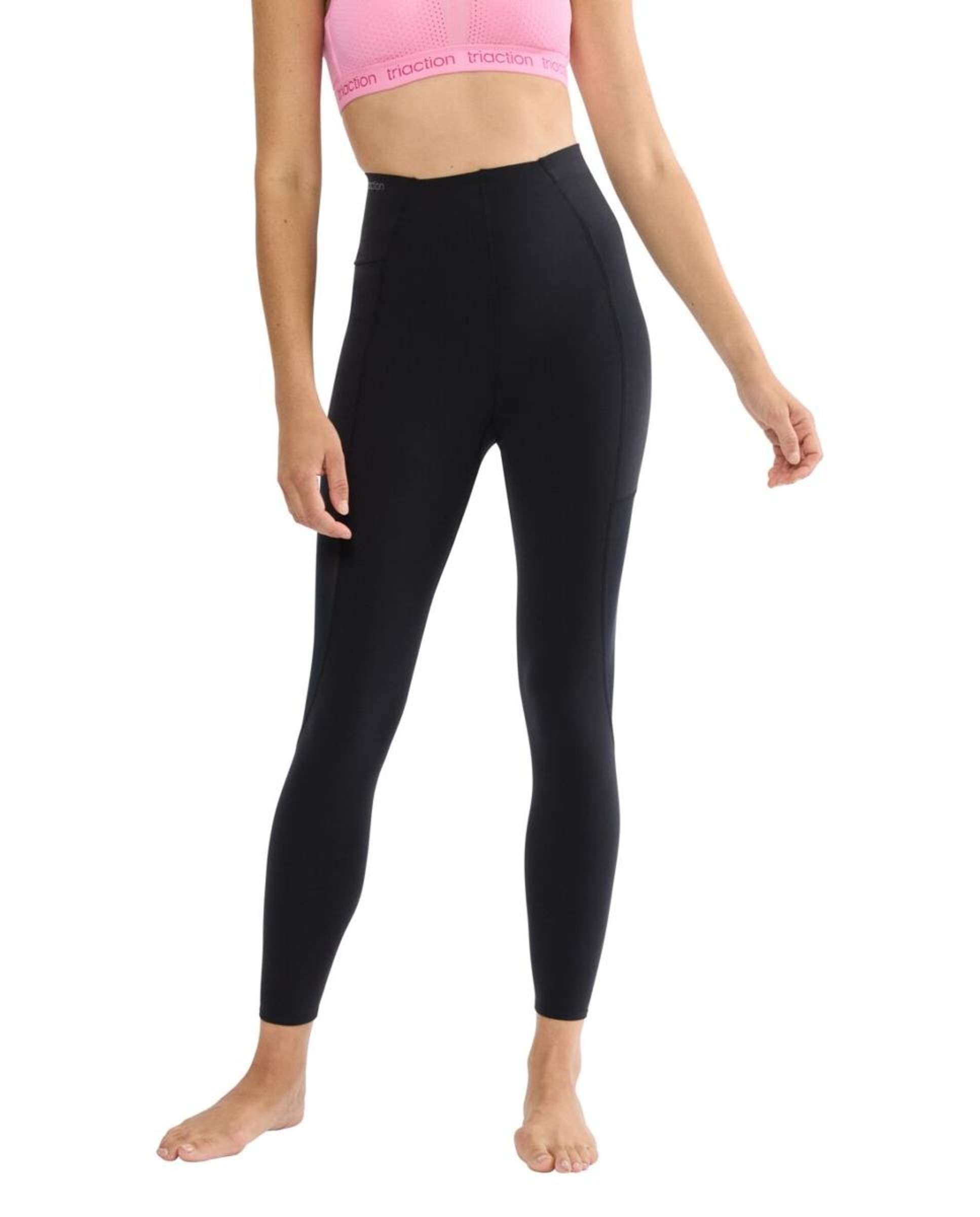 Imagem 0 de Leggings Desportivas de Cintura Subida com Efeito Moldador para Treinos de Alta Intensidade