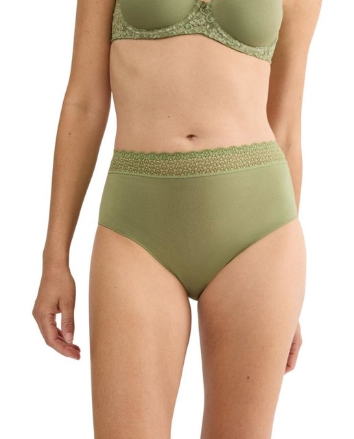 Imagem 0 de Cueca de Cobertura Alta de Modal sem Costuras