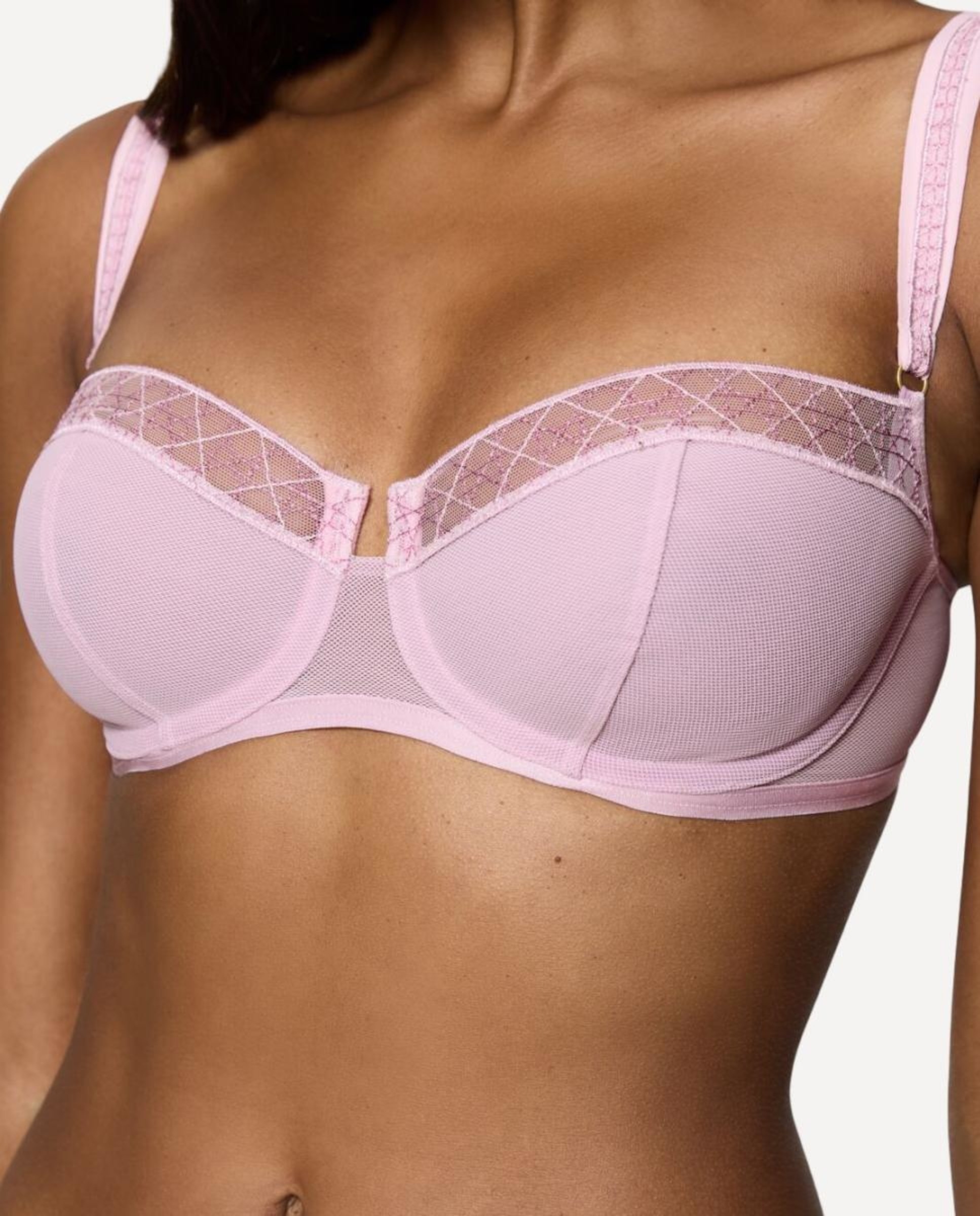 Soutien com aro e sem enchimento Rosa-claro-3