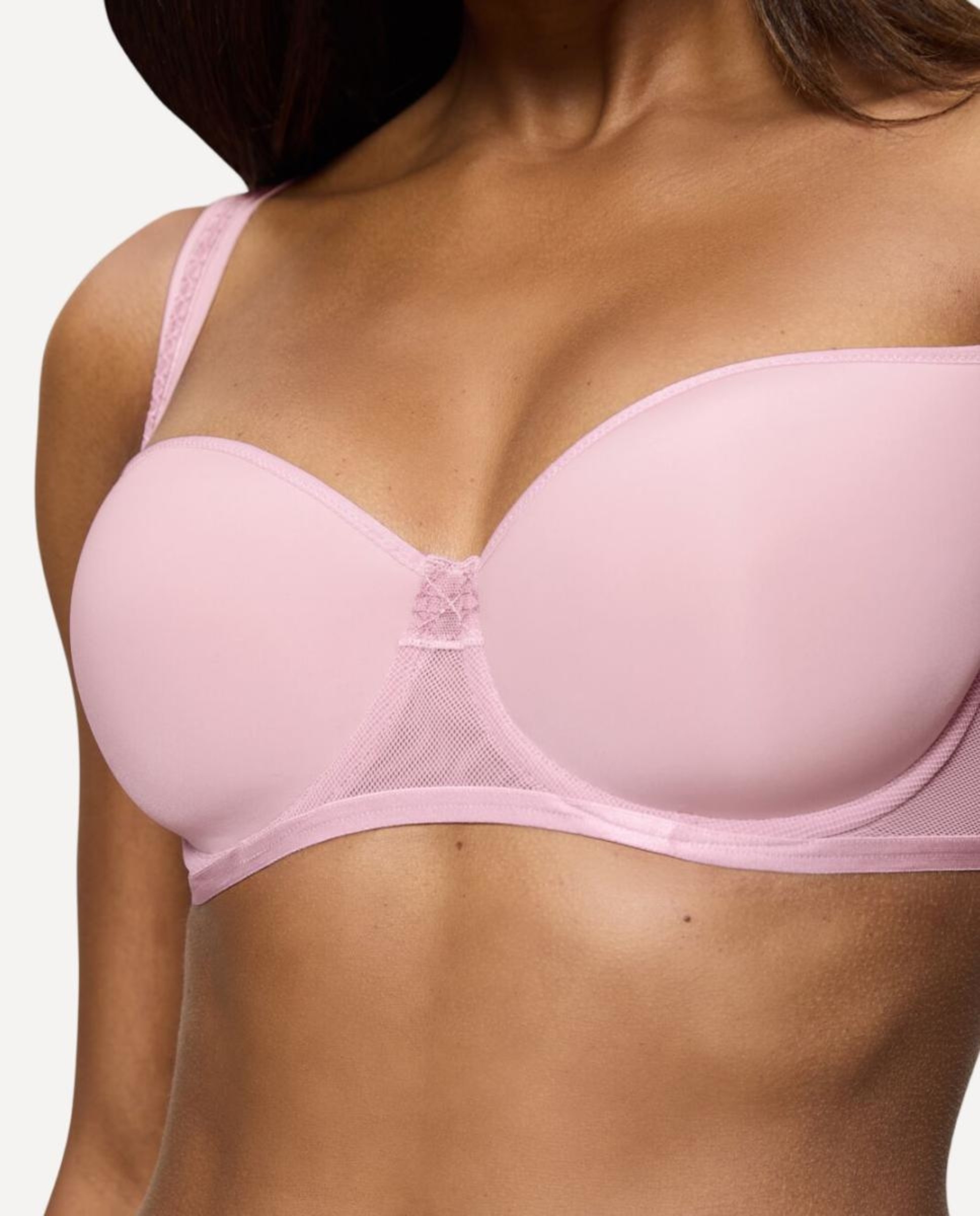 Soutien com Aro e Copa Moldada Rosa-claro-3