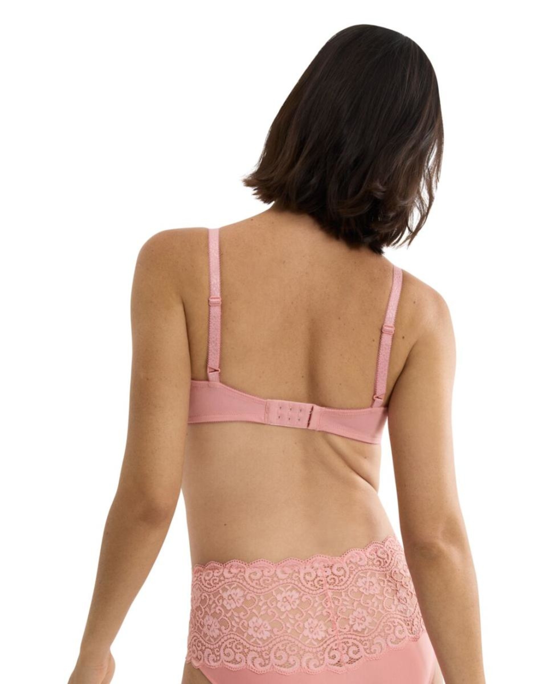 Soutien com aro de renda Rosa-claro-2