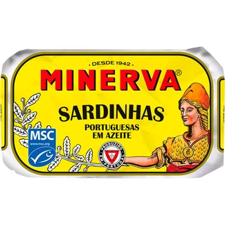 Sardinha Inteira em Azeite lata 120 g - Minerva