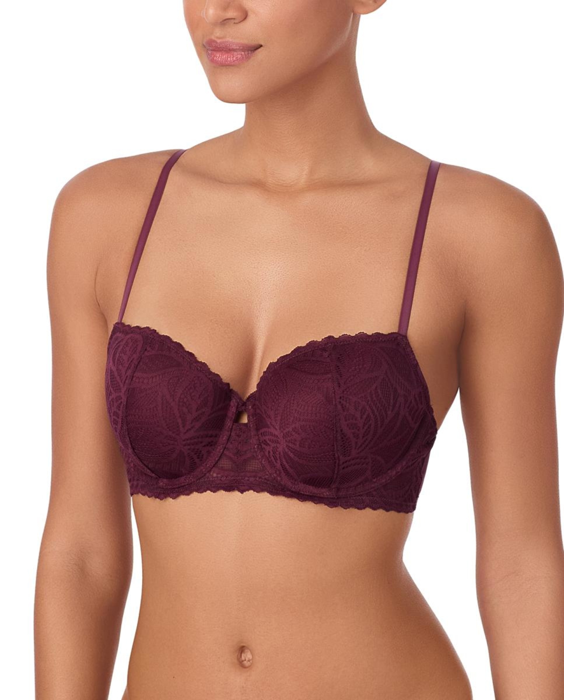 Soutien Balconette de Renda Roxo-2