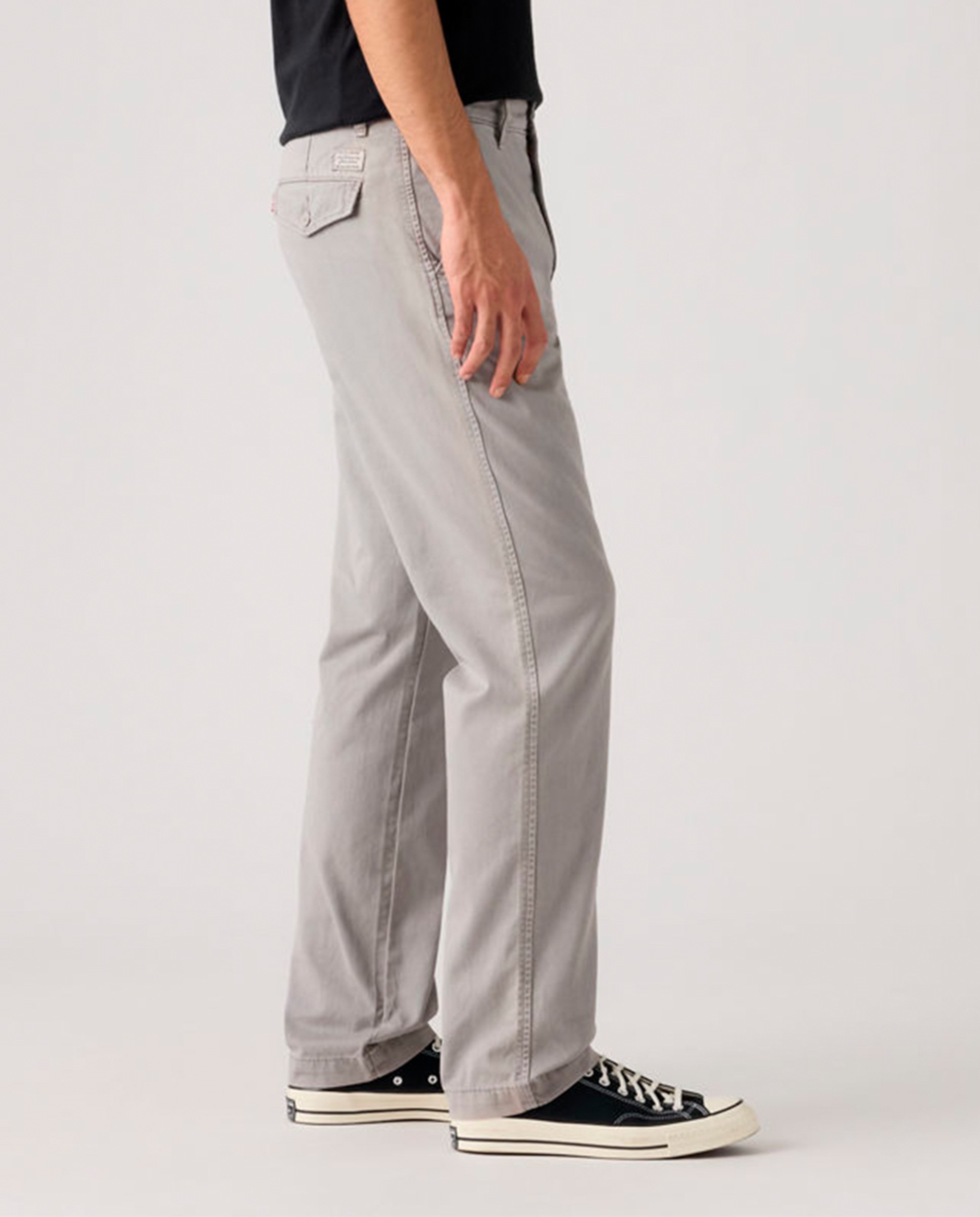 Calças Chino XX Authentic Relaxed™ de Algodão Salmão-4