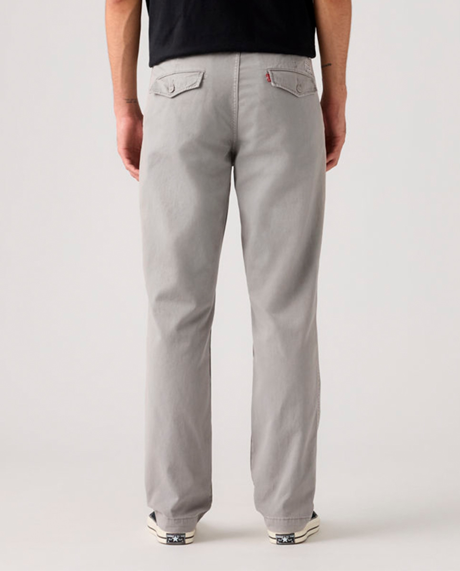 Calças Chino XX Authentic Relaxed™ de Algodão Salmão-3
