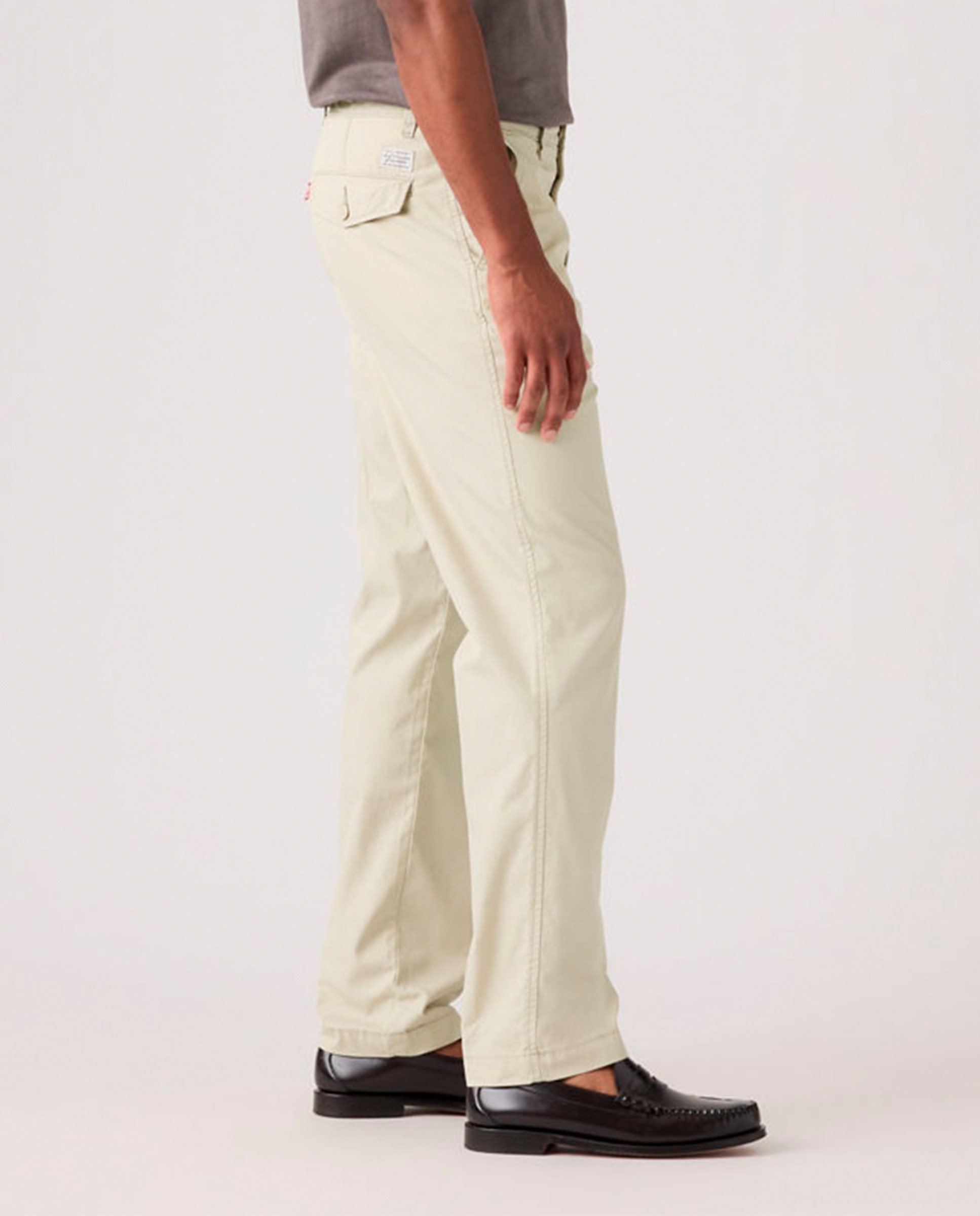 Calças Chino XX Authentic Relaxed™ de Algodão Bege-4